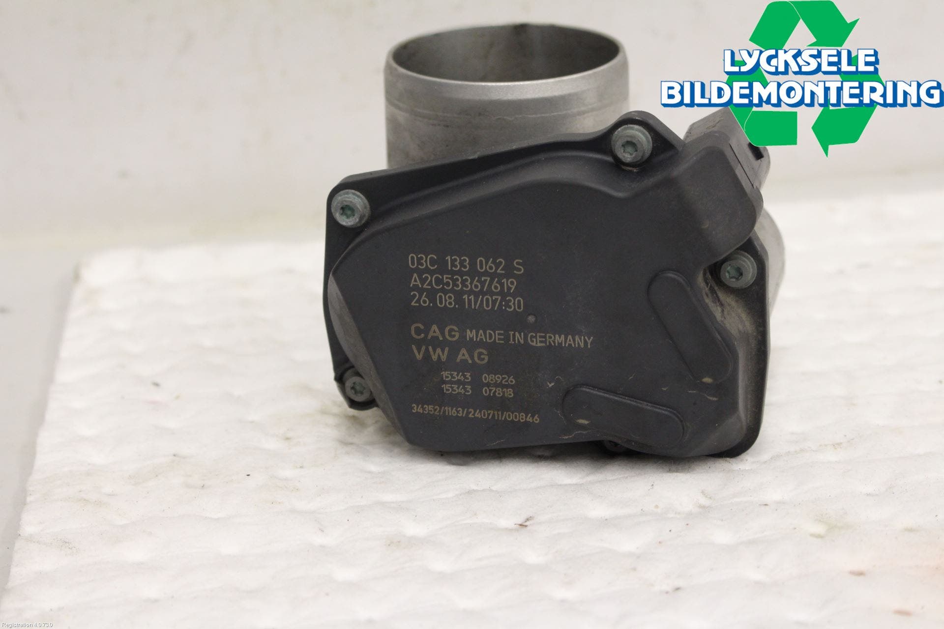 Volkswagen VW GOLF PLUS/CROSS GOLF 04-14 Injspjällhus