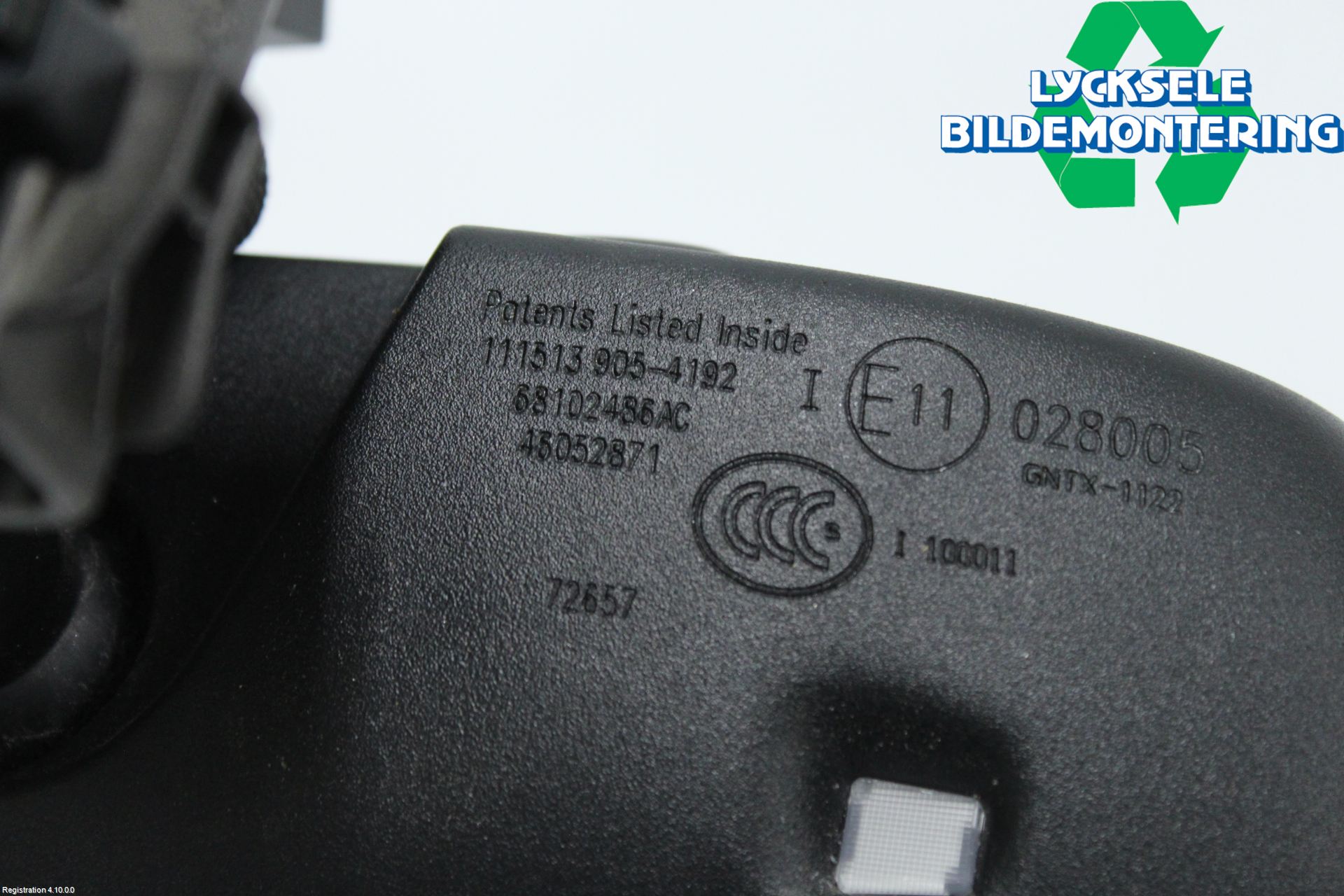 Dodge PICK UP RAM 81- Spegel Invändig El