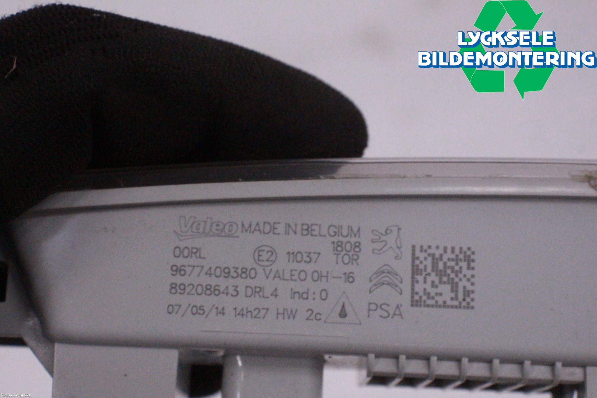 Citroen BERLINGO 08-18 Positionsljus Fram Vä