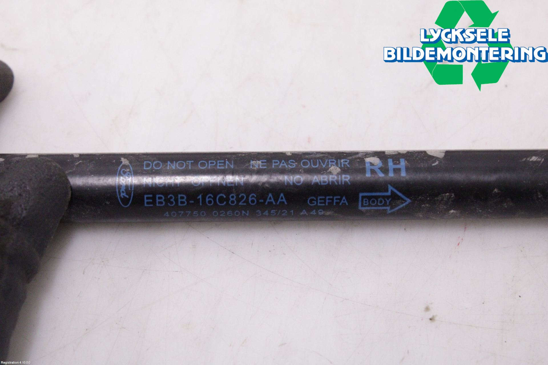 Ford RANGER 22- Gasfjäder Motorhuv