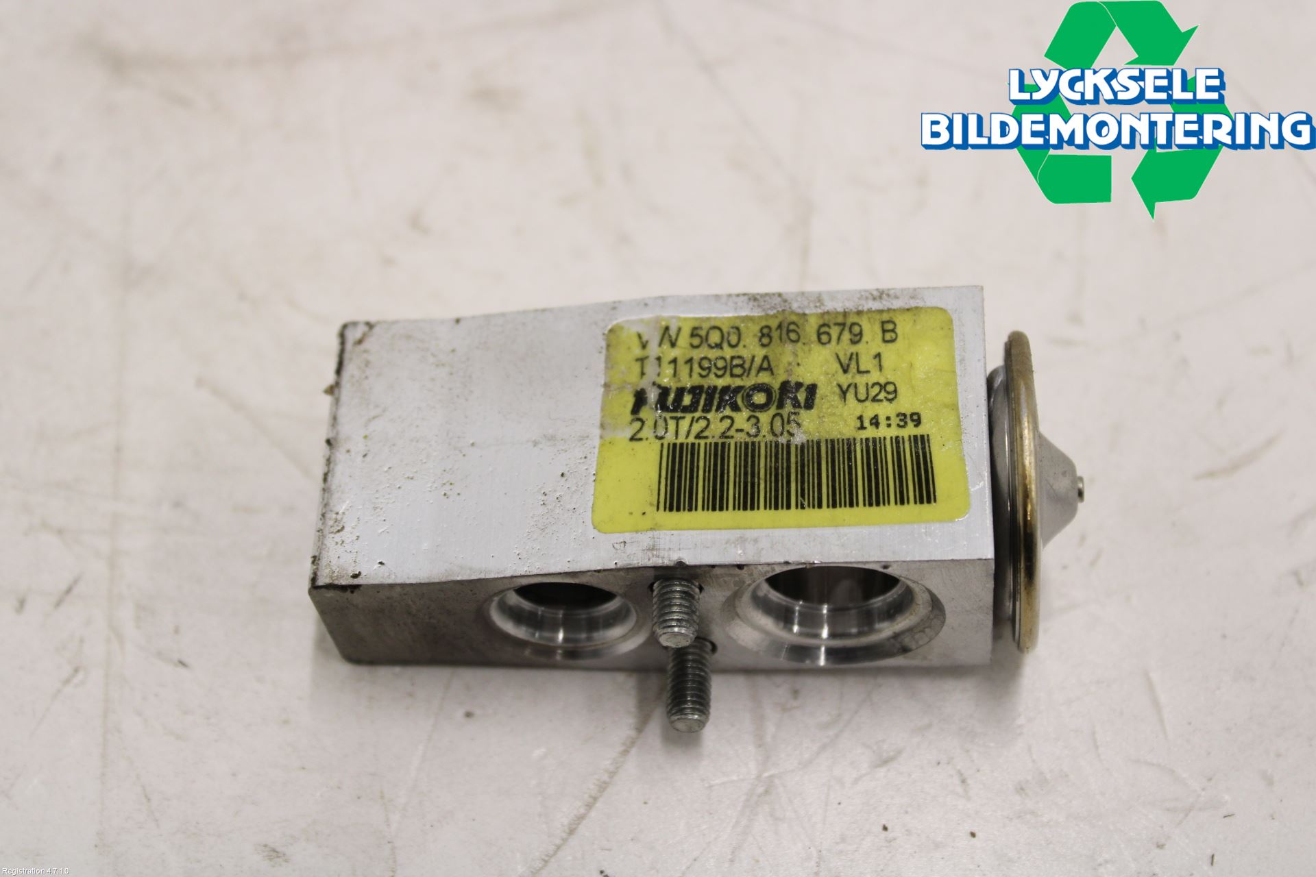 Volkswagen VW T-ROC 18- Ac Expansionsventil