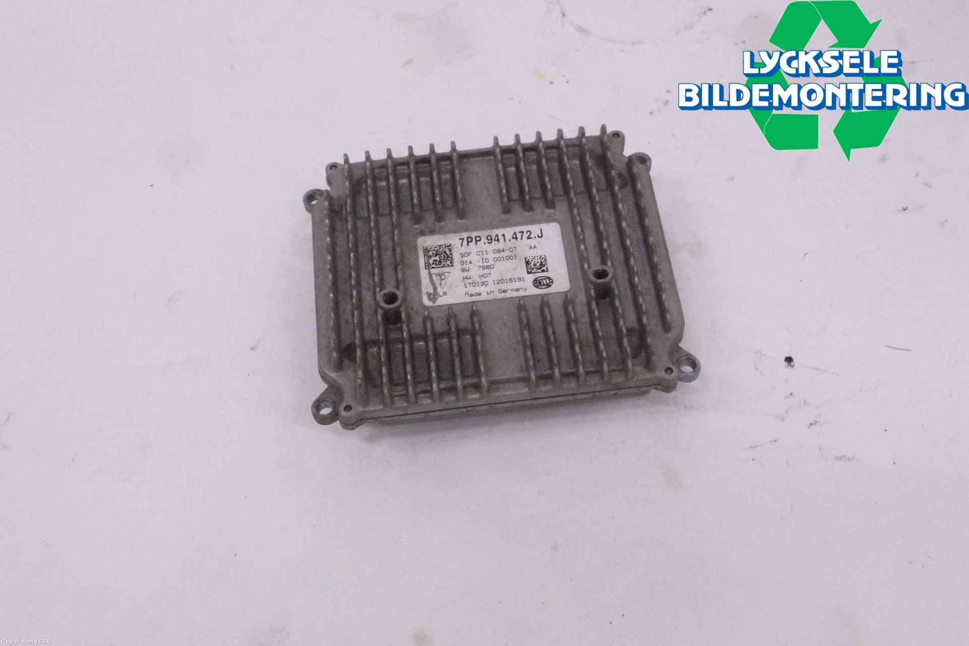 Audi A6/S6 4G 11-18 Styrenhet Strålkastare