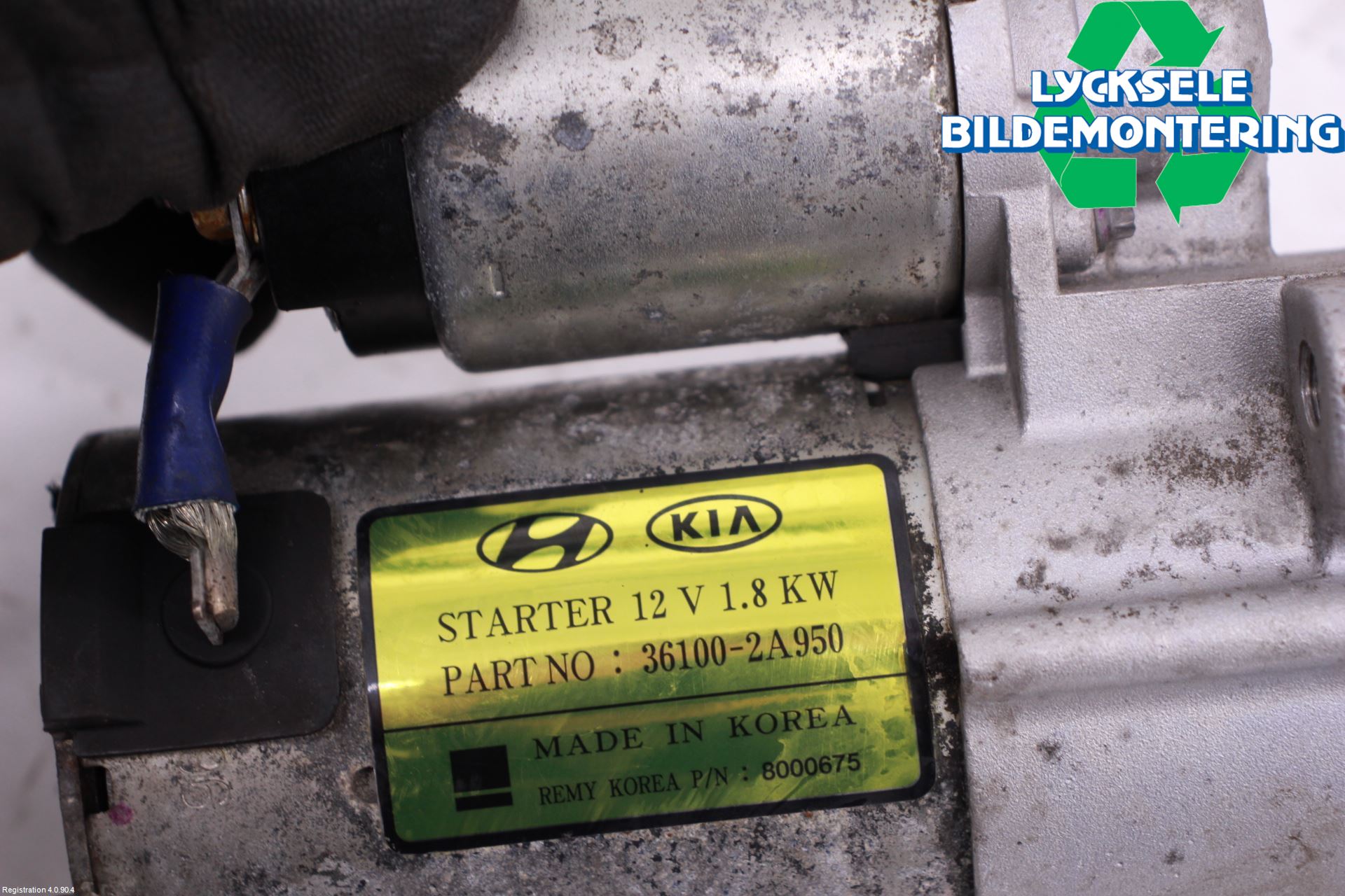 Kia OPTIMA 16-20 Startmotor Diesel