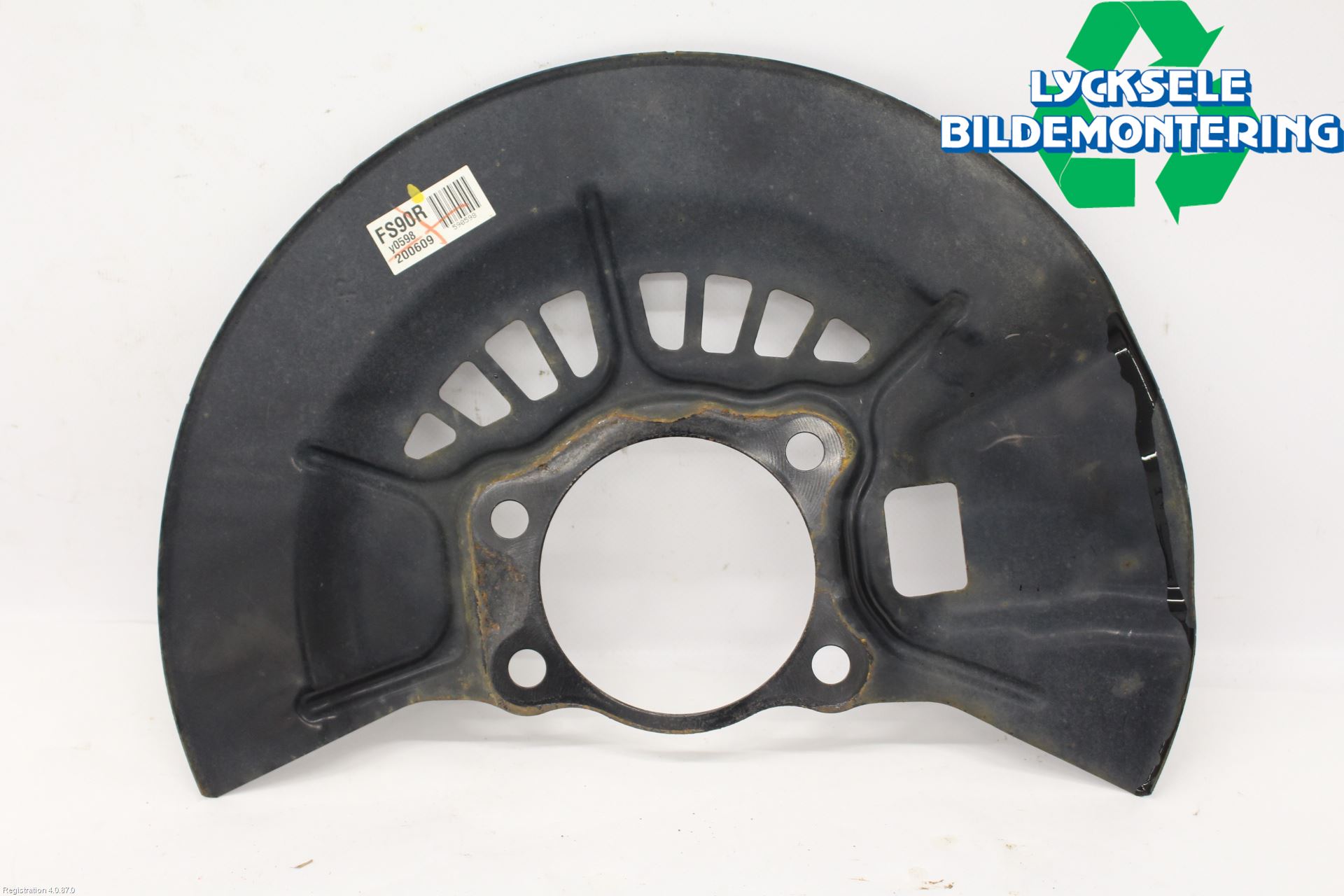 Toyota RAV4 19- Bromssköld Fram