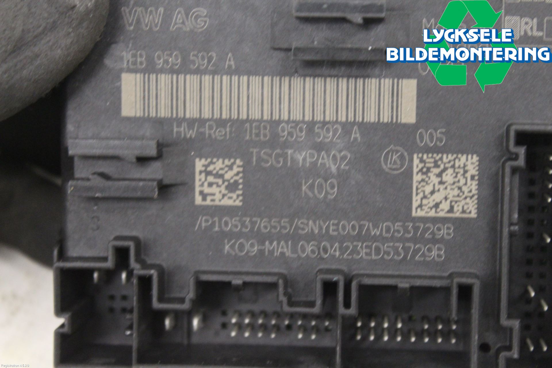 Skoda ENYAQ iV 21- Styrenhet Dörr