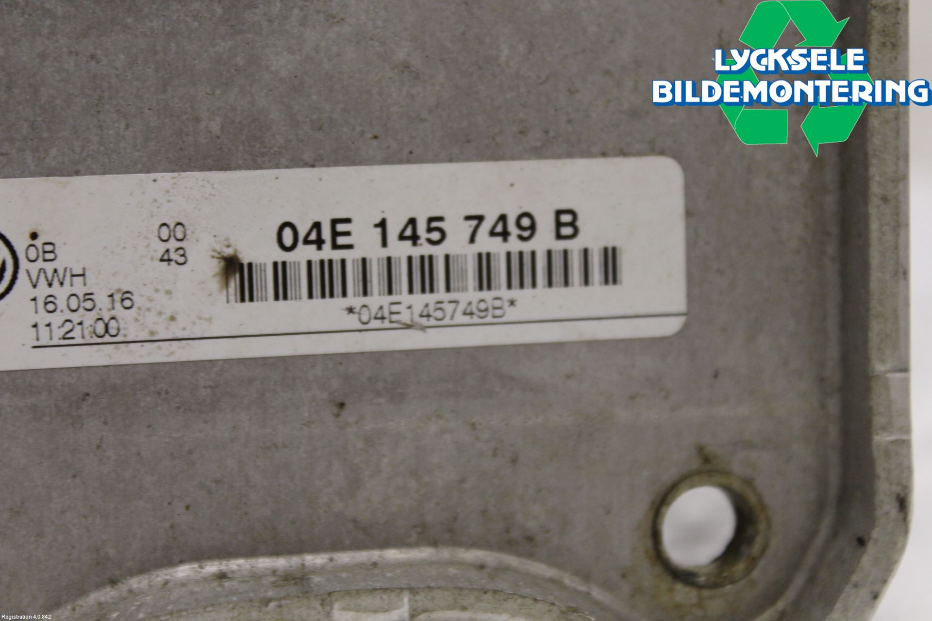 Volkswagen VW GOLF SPORTSVAN 15-20 Laddluft-Intercooler Kyl