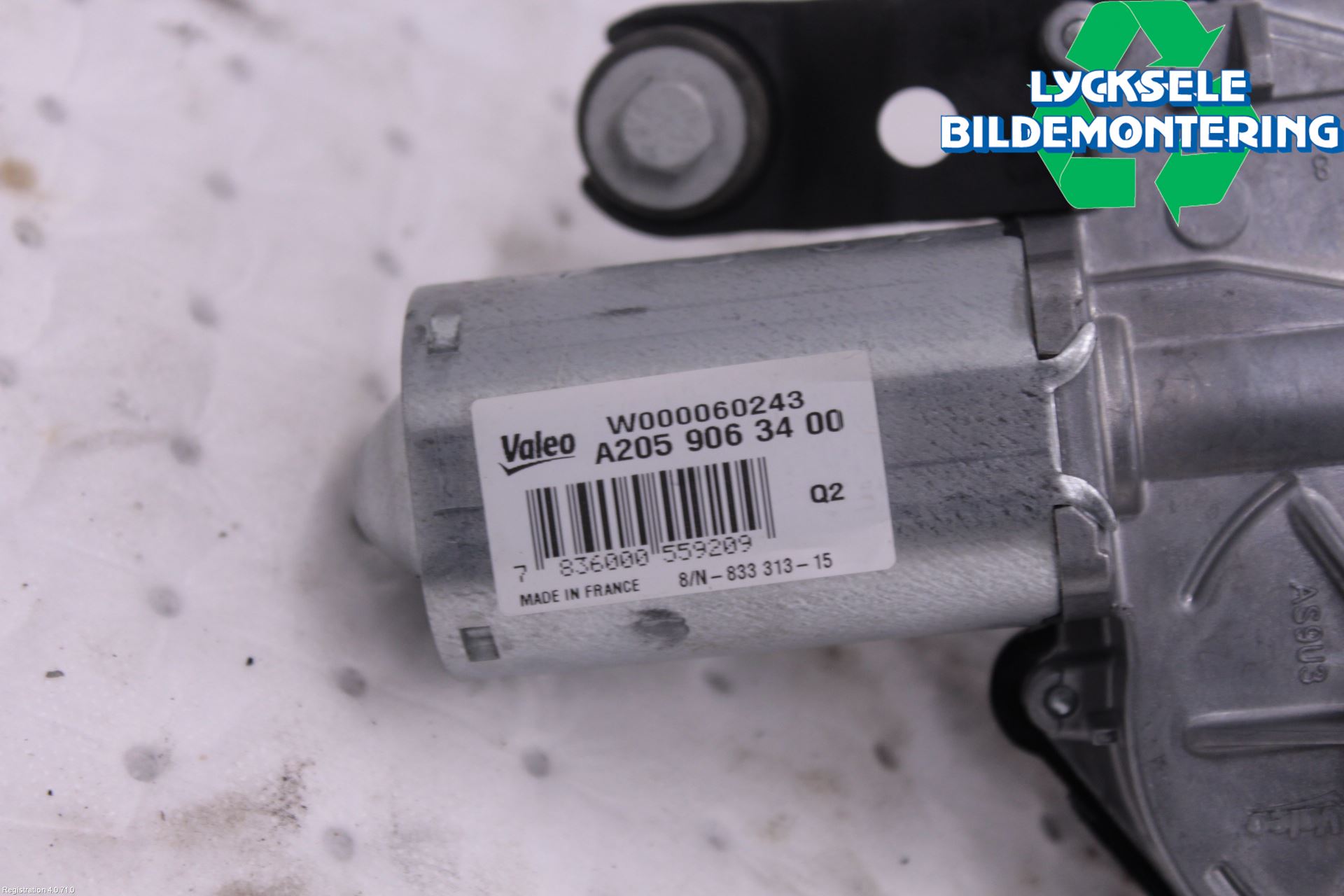 Mercedes-Benz MB C-KLASS (W205) 14-21 Torkarmotor Baklucka
