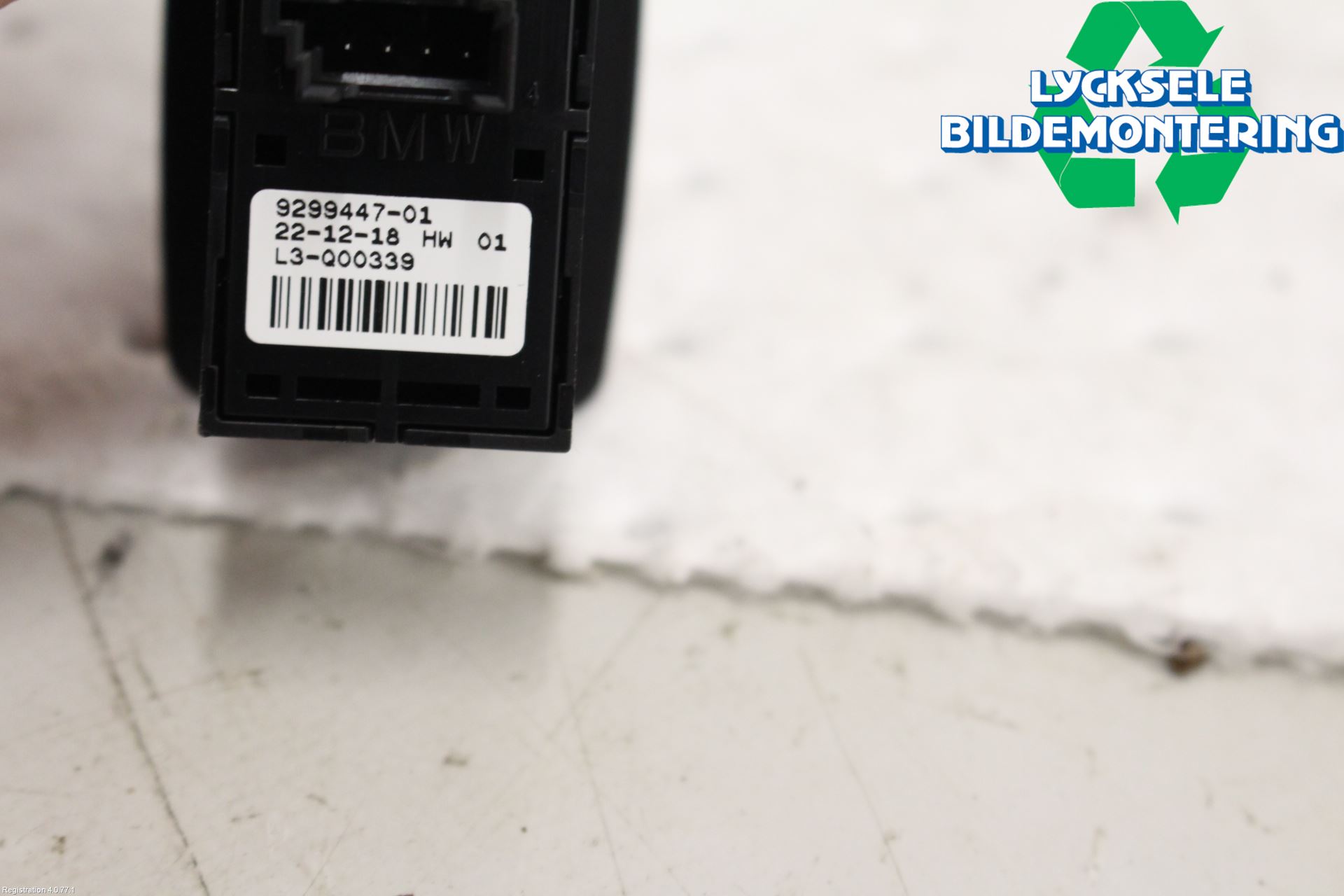 BMW X1 F48 15-22 Strömställare Baklucka