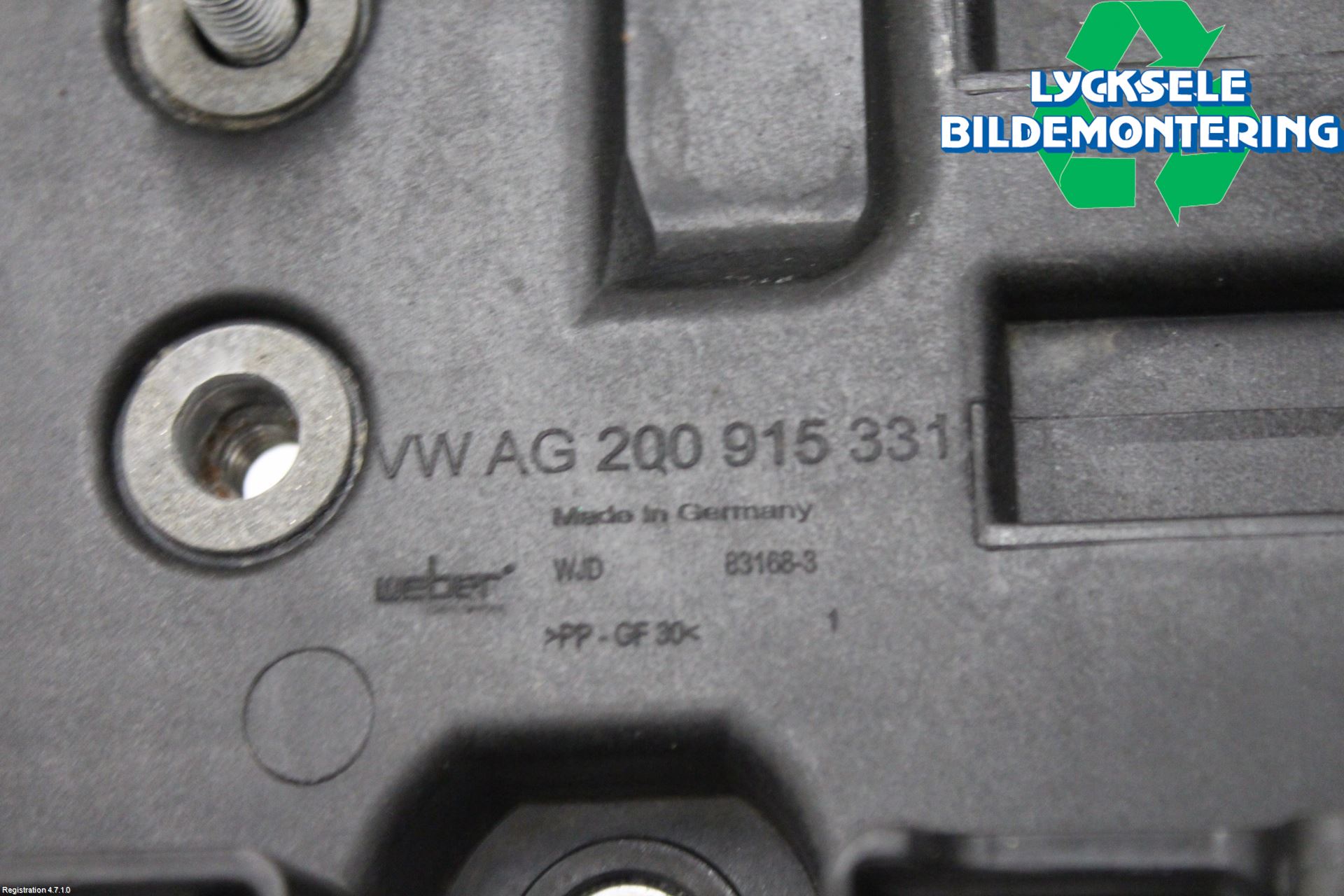Volkswagen VW TAIGO 22- Batterilåda-Fäste-Hållare
