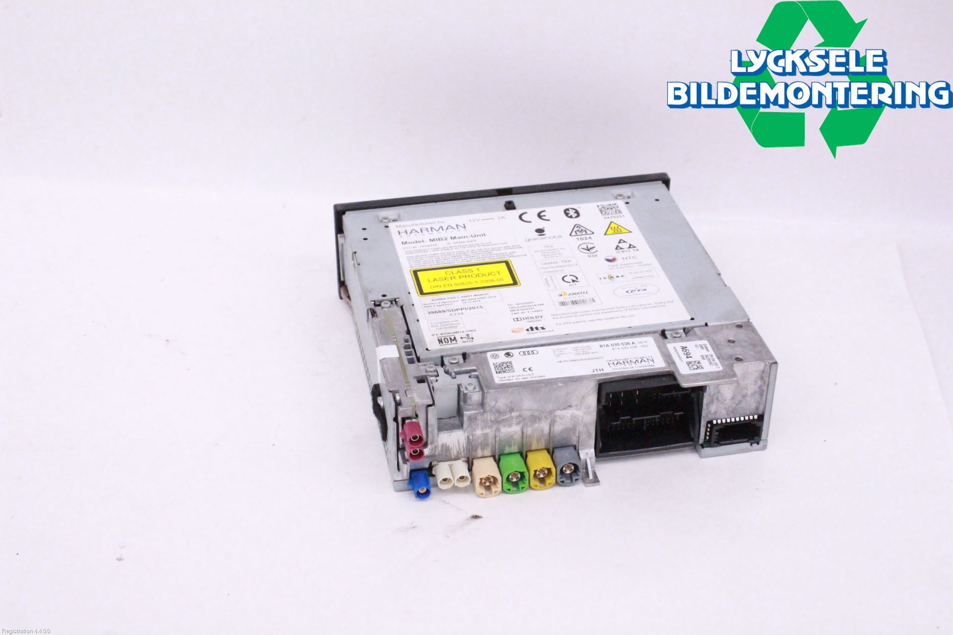 Audi Q2/SQ2 17- Styrenhet Multimedia