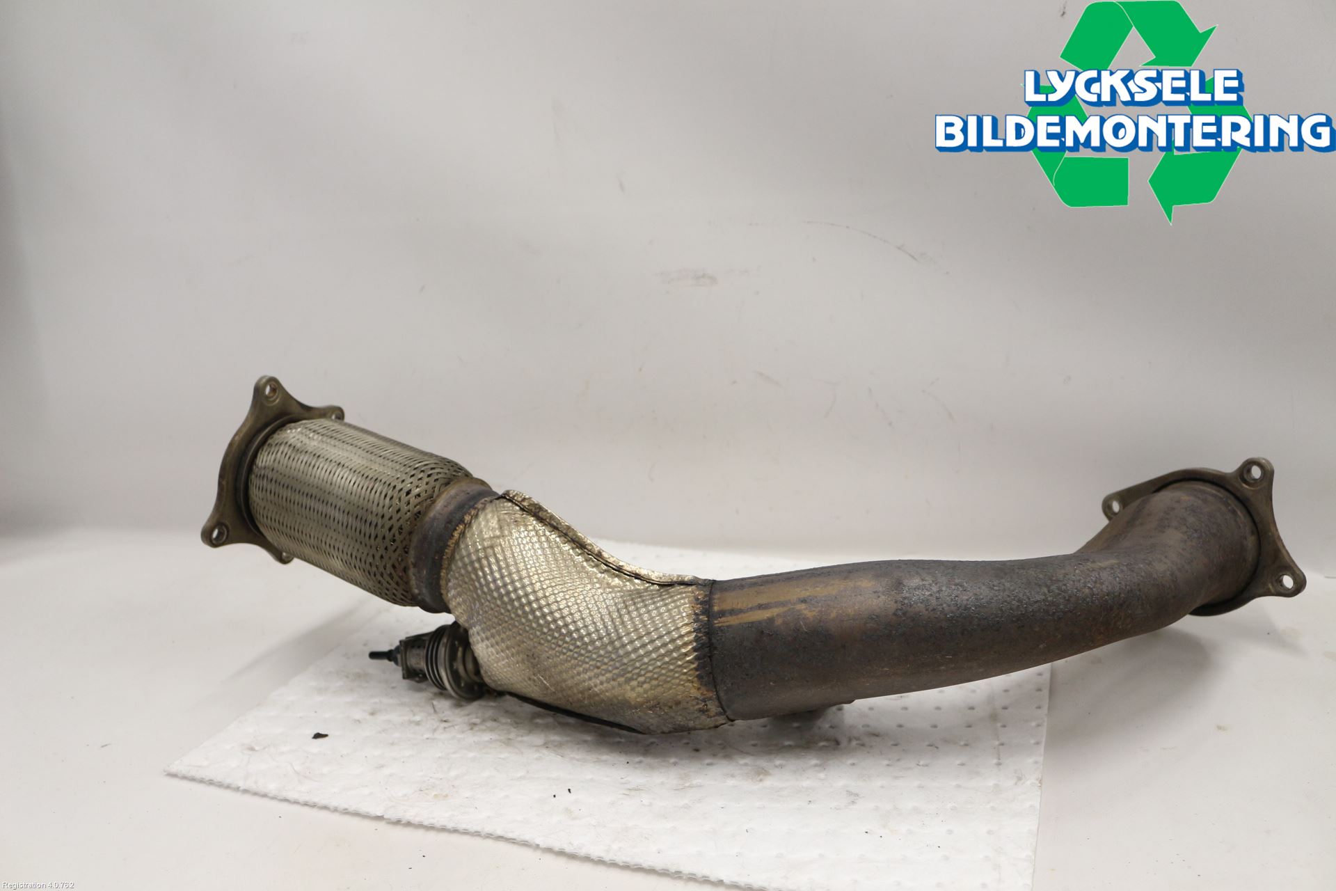 Audi A6/S6 4G 11-18 Avgas Främre Rör