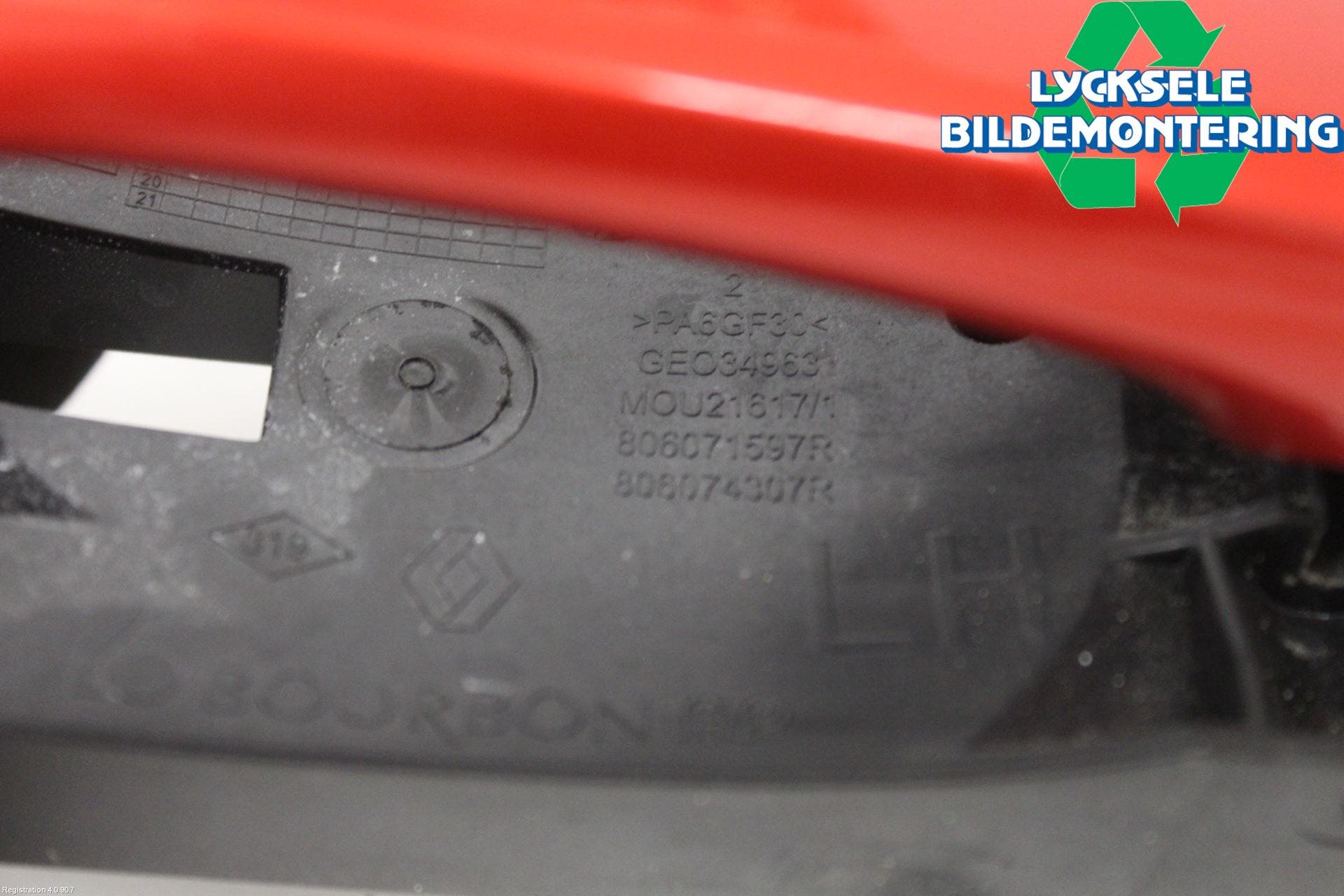 Renault KADJAR 15- Dörrhandtag Yttre Vä