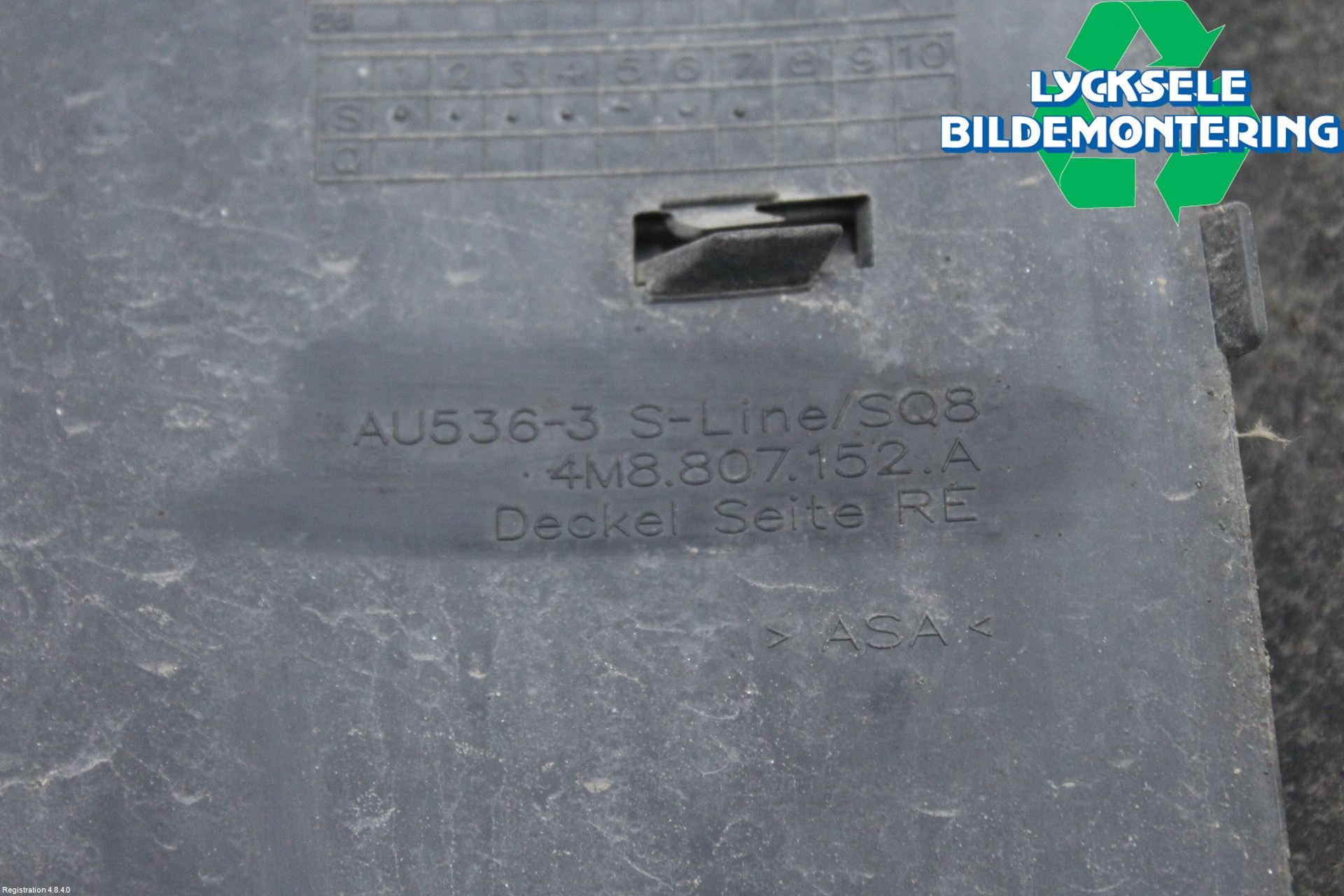 Audi Q8/SQ8 4M 19- Stötfångardel Fram Hö