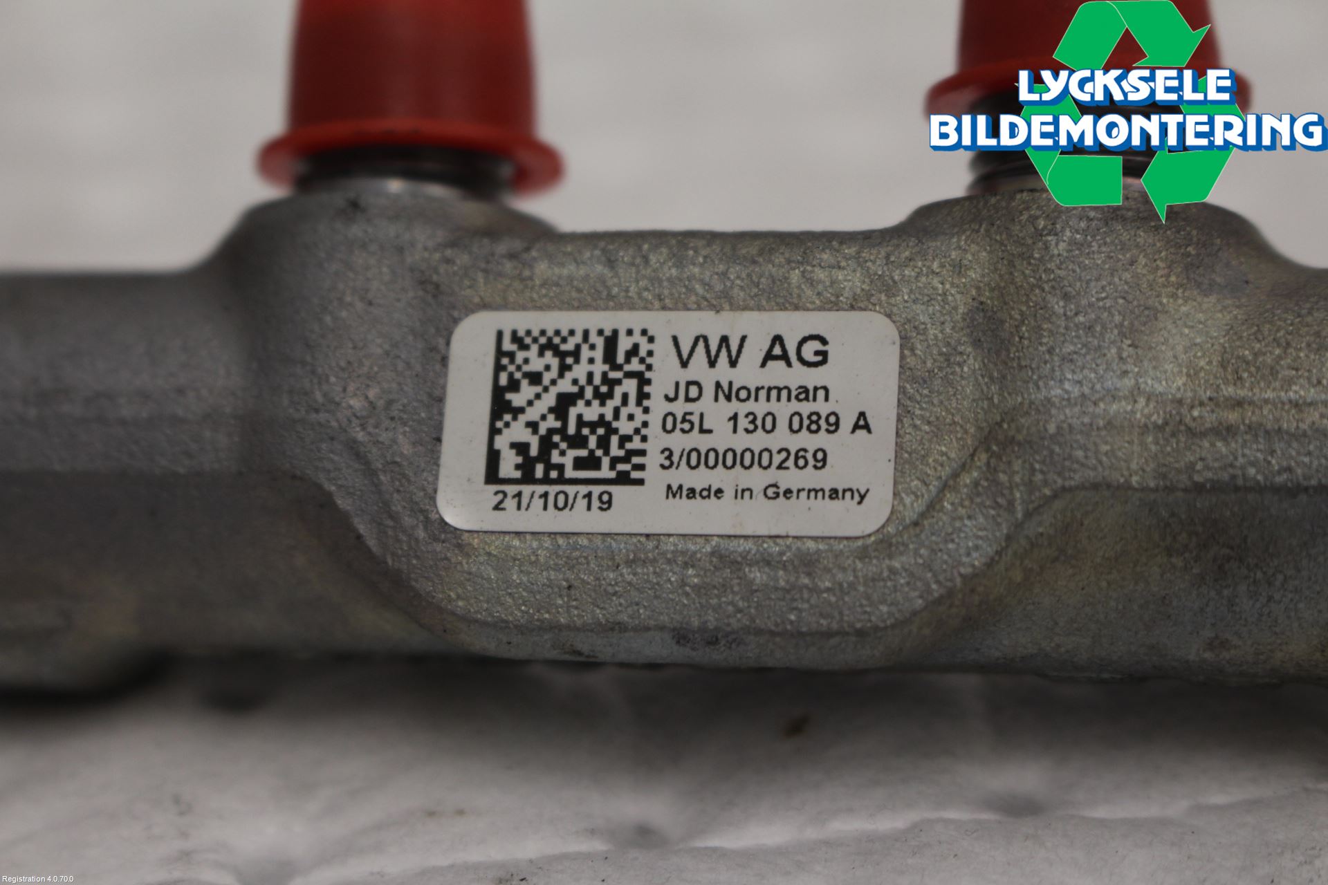 Audi A6 F2/C8 19- Inj. Fuelrail