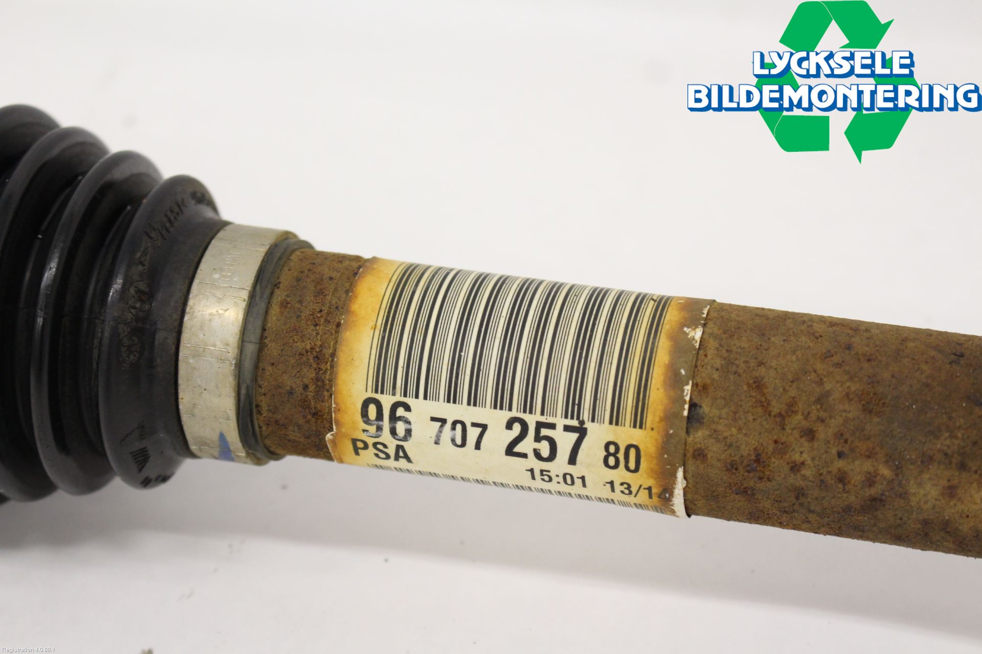 Peugeot 308 14-21 Drivaxel Fram Vänster