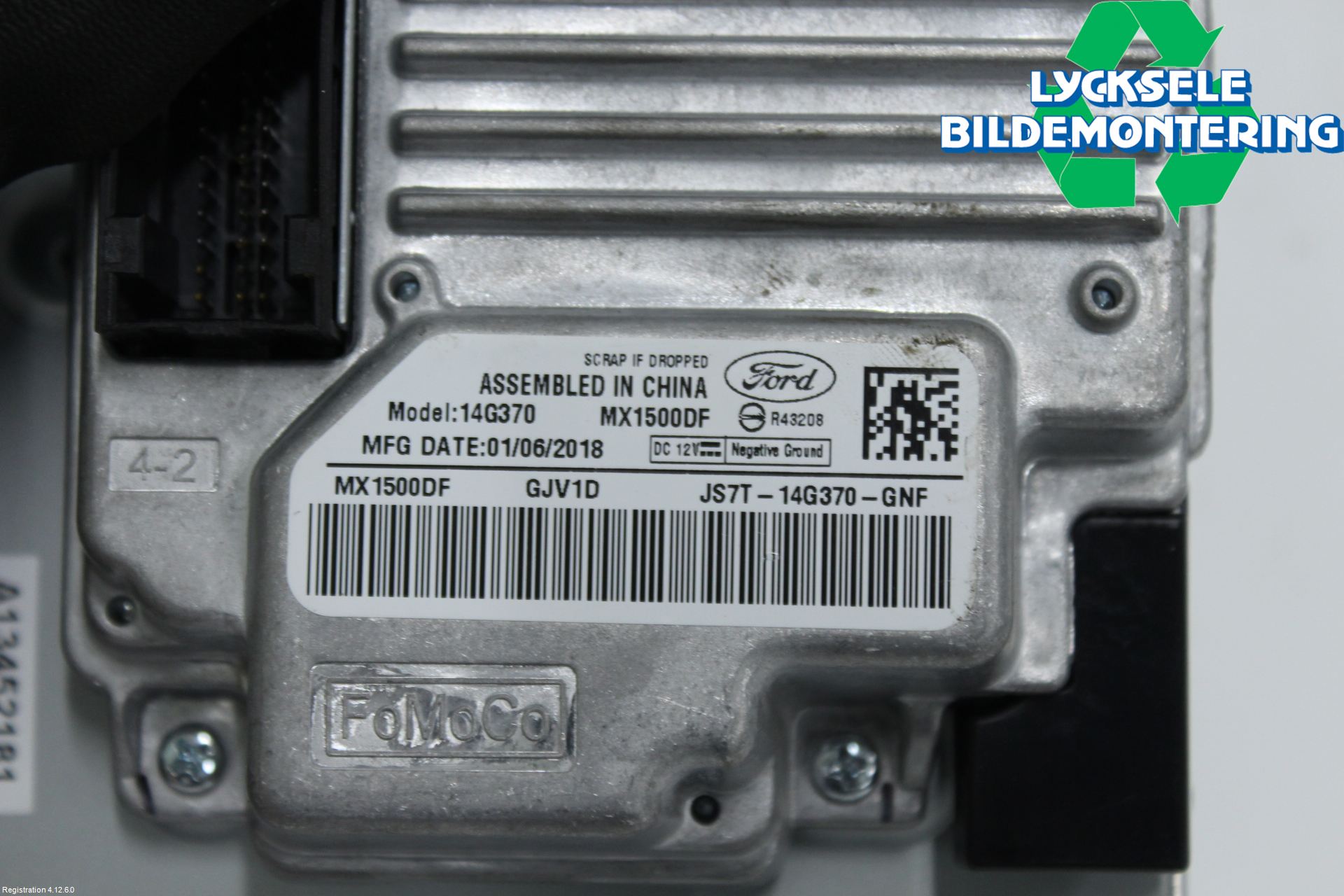 Ford RANGER EU 12-23 Bildskärm