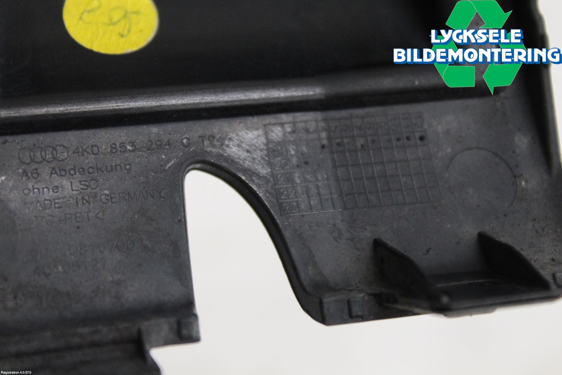 Audi A6 F2/C8 19- Front Övrigt