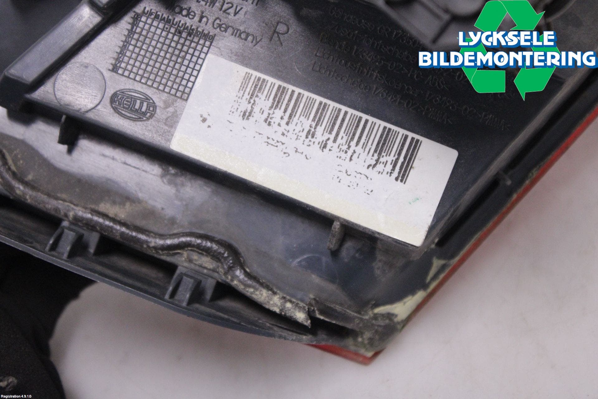 BMW 5 F10/F11/F18 09-17 Bakljus Lucka Hö