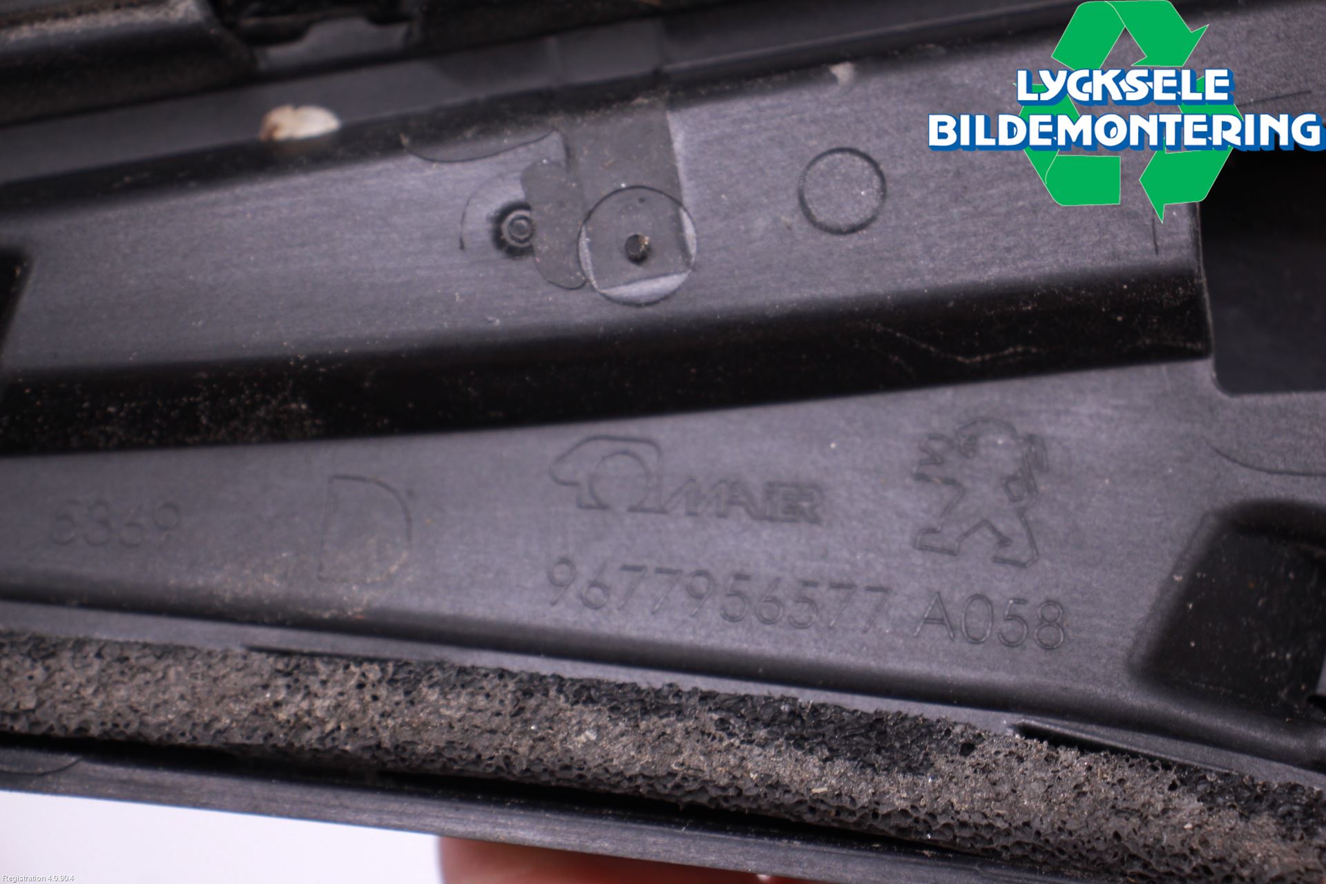 Peugeot 308 14-21 Vindavvisare-Takkåpa