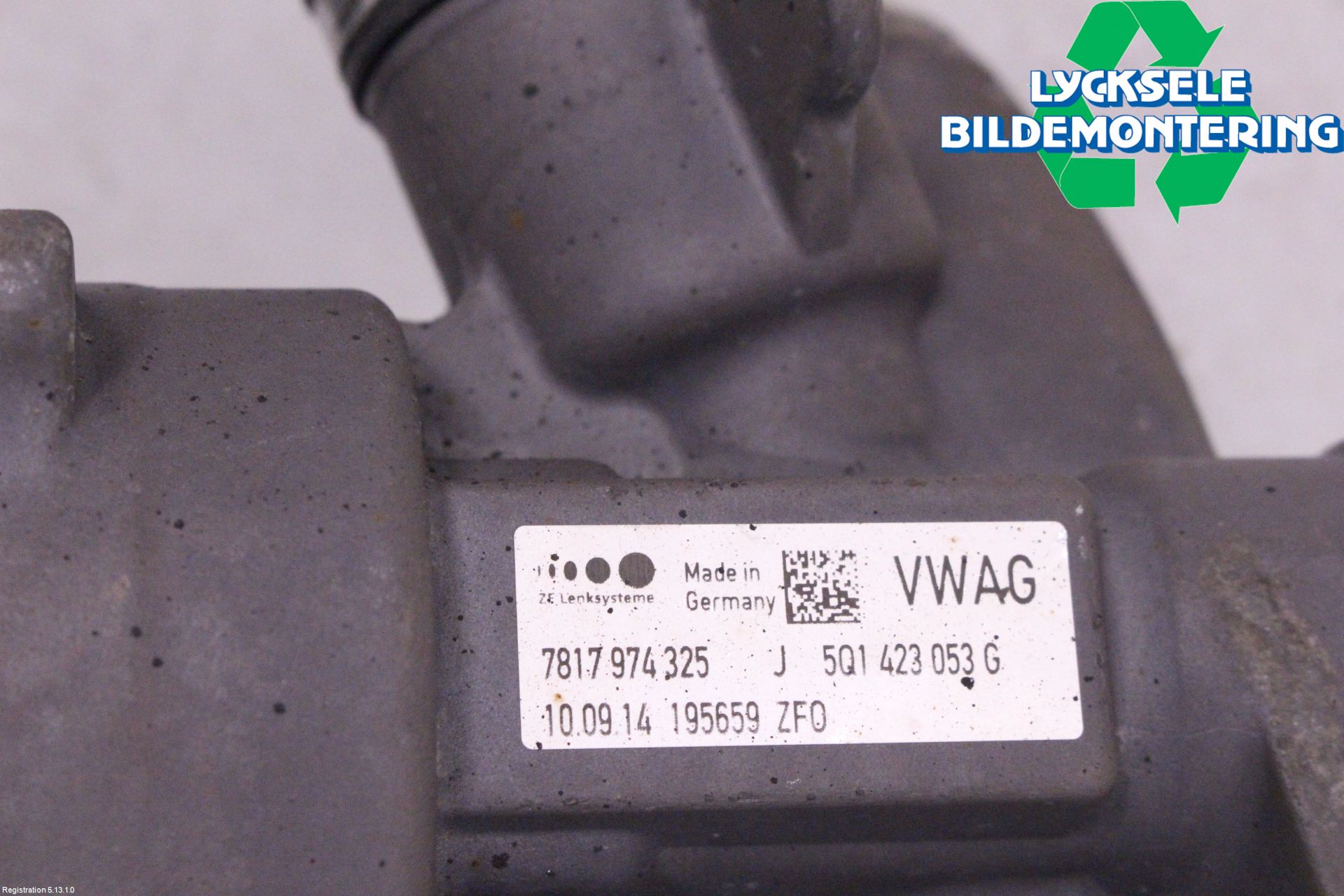 Volkswagen VW GOLF / E-GOLF VII 13-20 Styrväxel-Snäcka Elektrisk