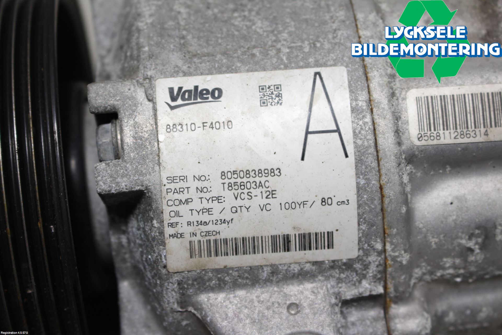 Toyota C-HR 16-23 Ac Kompressor