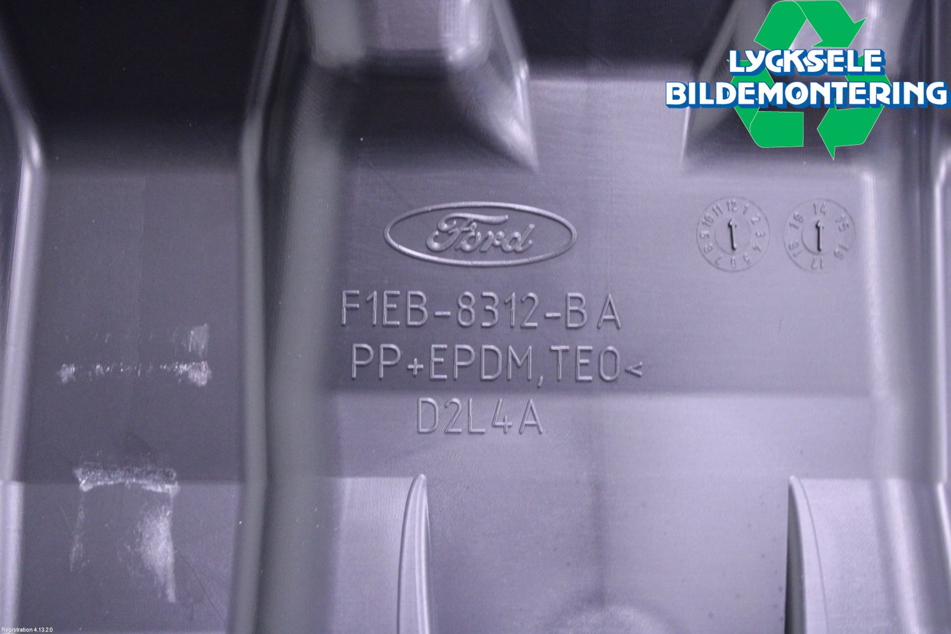 Ford FOCUS 15-18 Deflektor Plåt-Plast Kylning