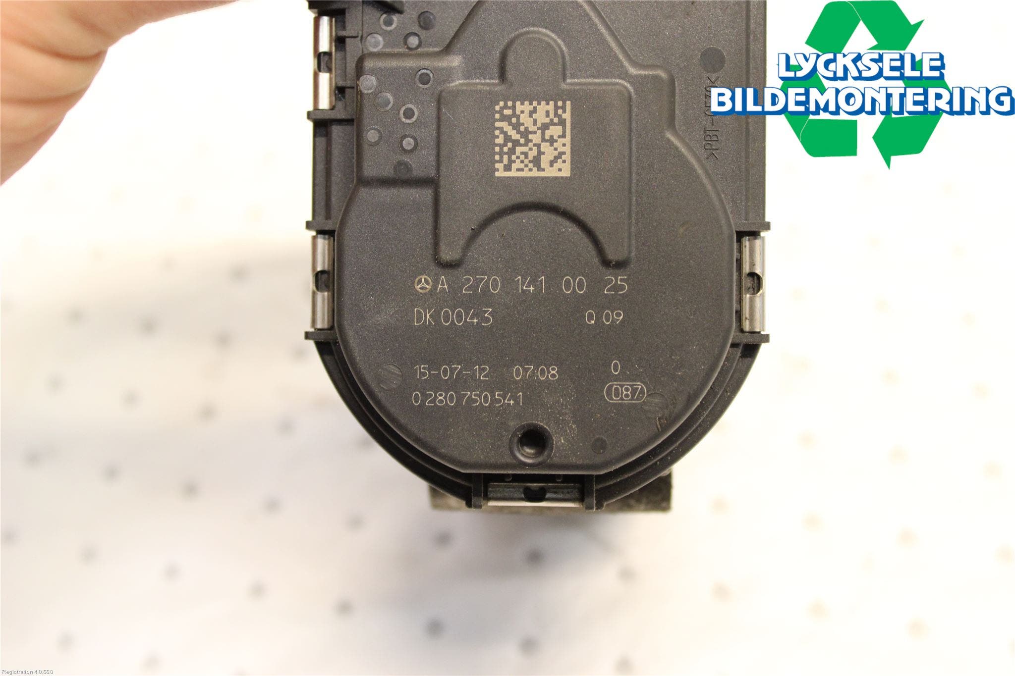 Mercedes-Benz MB CLA-KLASS (C117/X117) 13-19 Injspjällhus