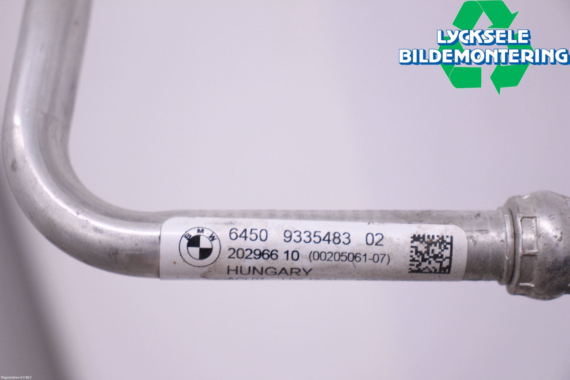 BMW i3 I01 13-22 Ac Slang-Rör