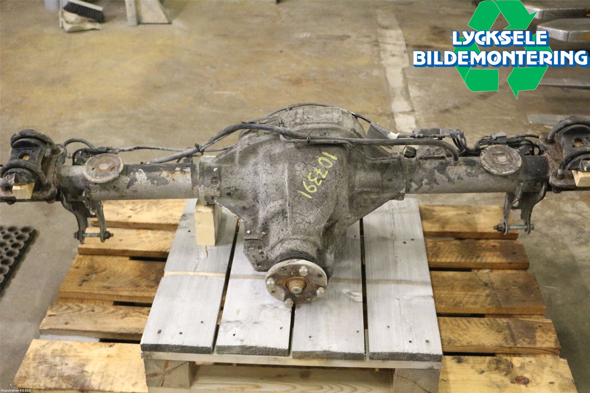 Ford TRANSIT SKÅP/BUSS 14-22 Bakaxel