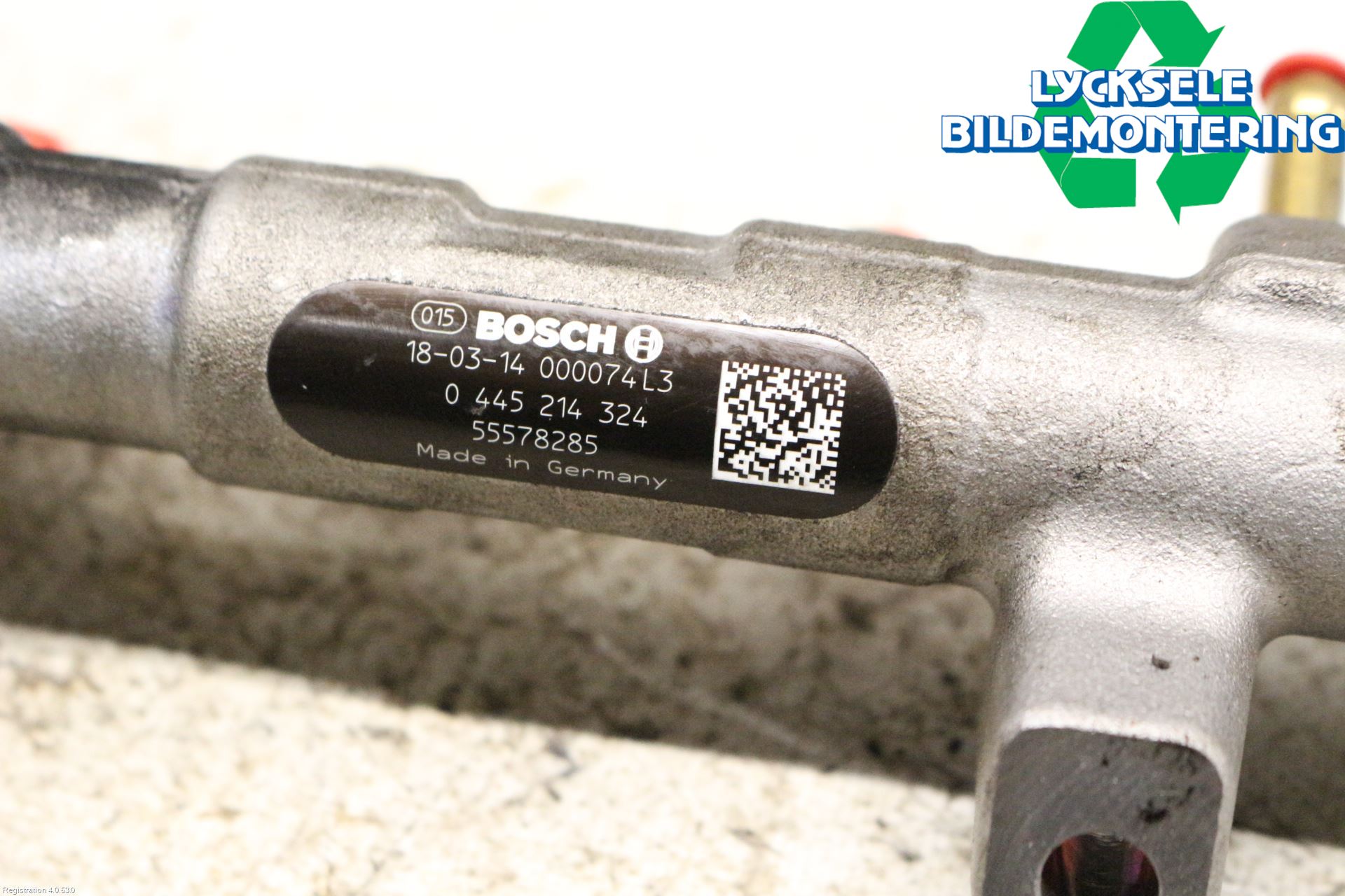 Opel INSIGNIA 17- Inj. Fuelrail