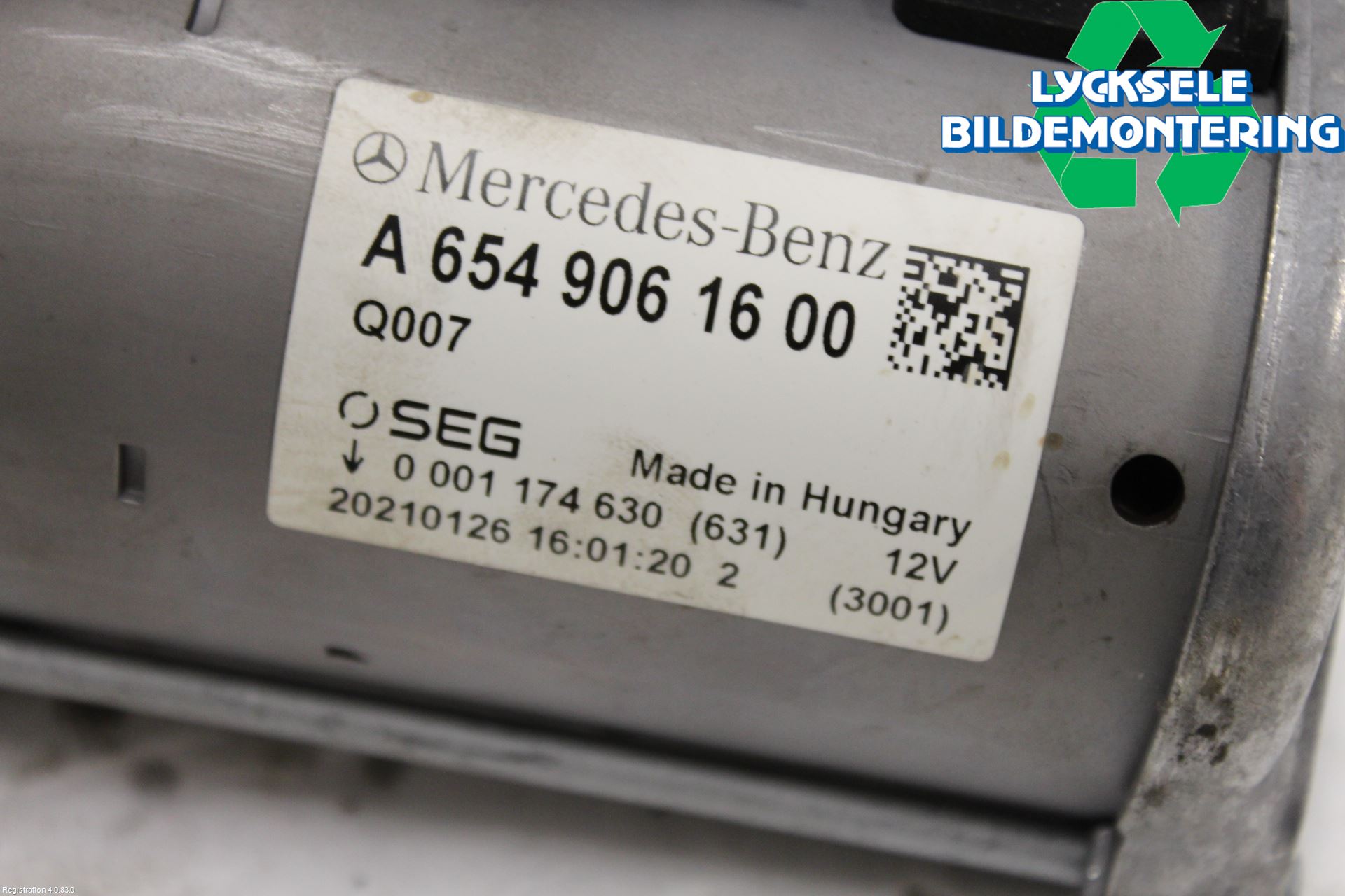 Mercedes-Benz MB E-KLASS (W213) 16-23 Startmotor Diesel