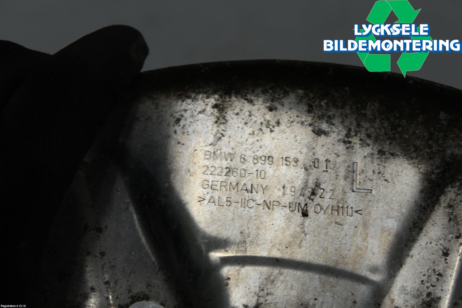 BMW 5 G30/G31/F90 17-23 Bromssköld Bak