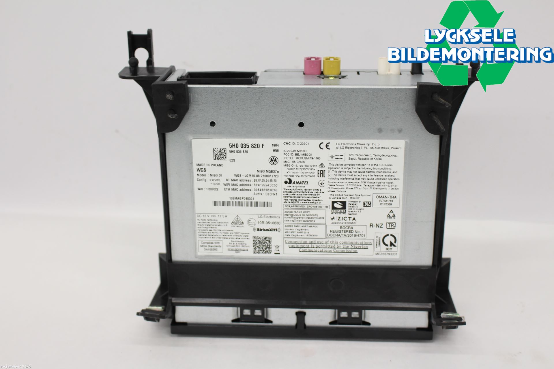 Volkswagen VW GOLF / E-GOLF VIII 20- Gps Navigator