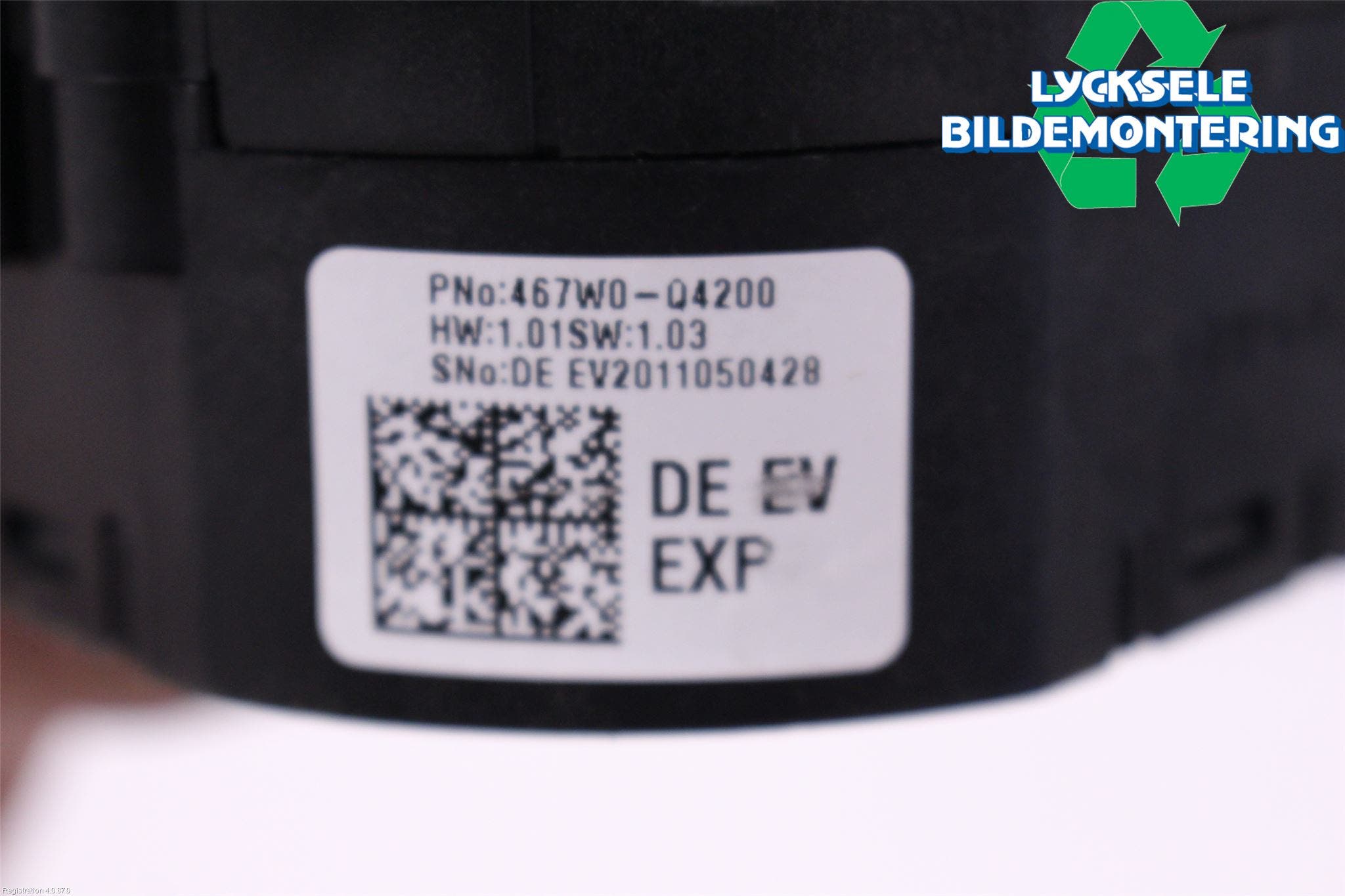 Kia NIRO (DE) 17-22 Växelspak