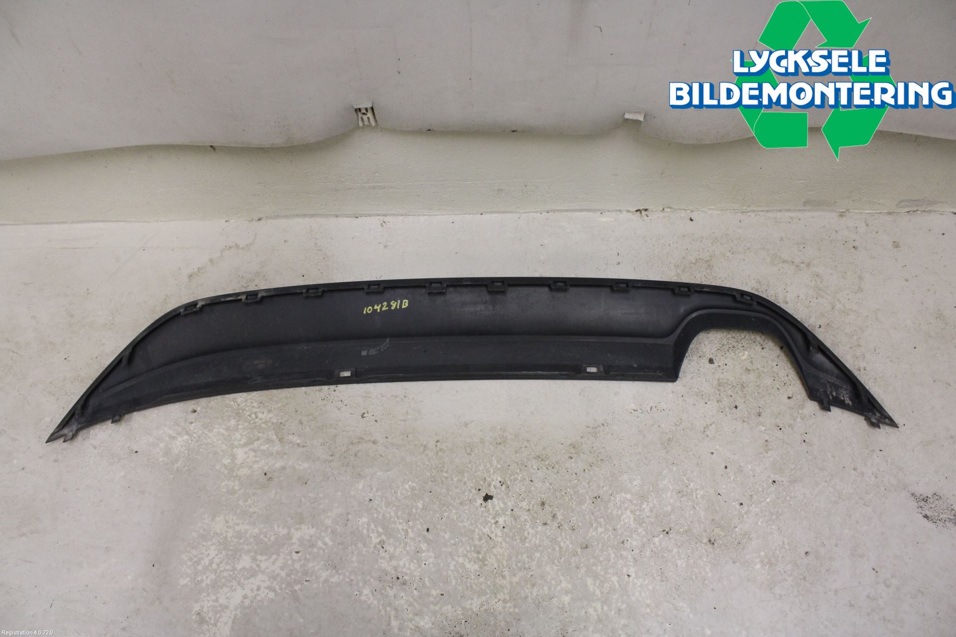 Volkswagen VW GOLF / E-GOLF VII 13-20 Spoiler Bak