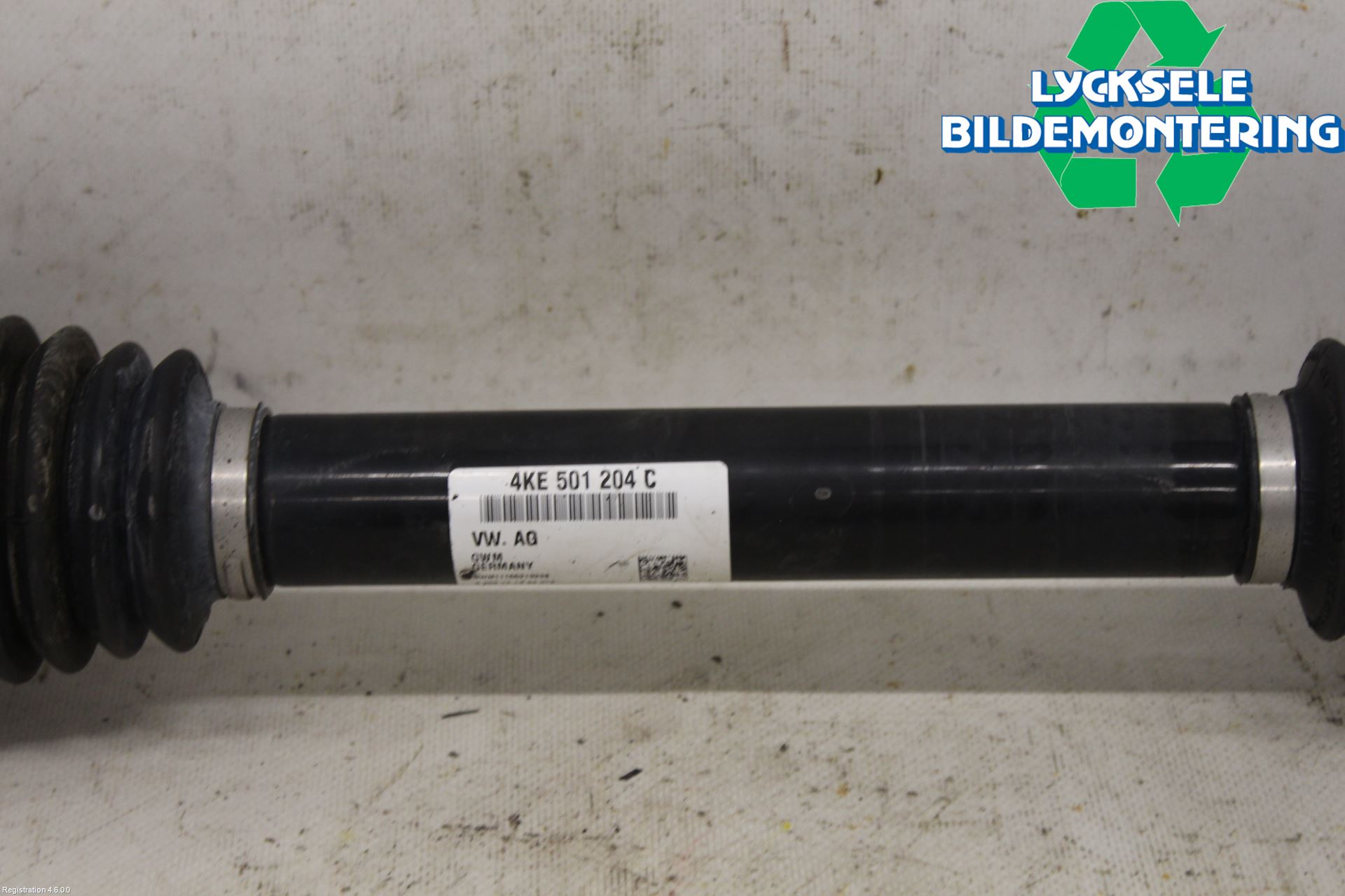 Audi E-TRON, S GE 19- Drivaxel Bak Höger