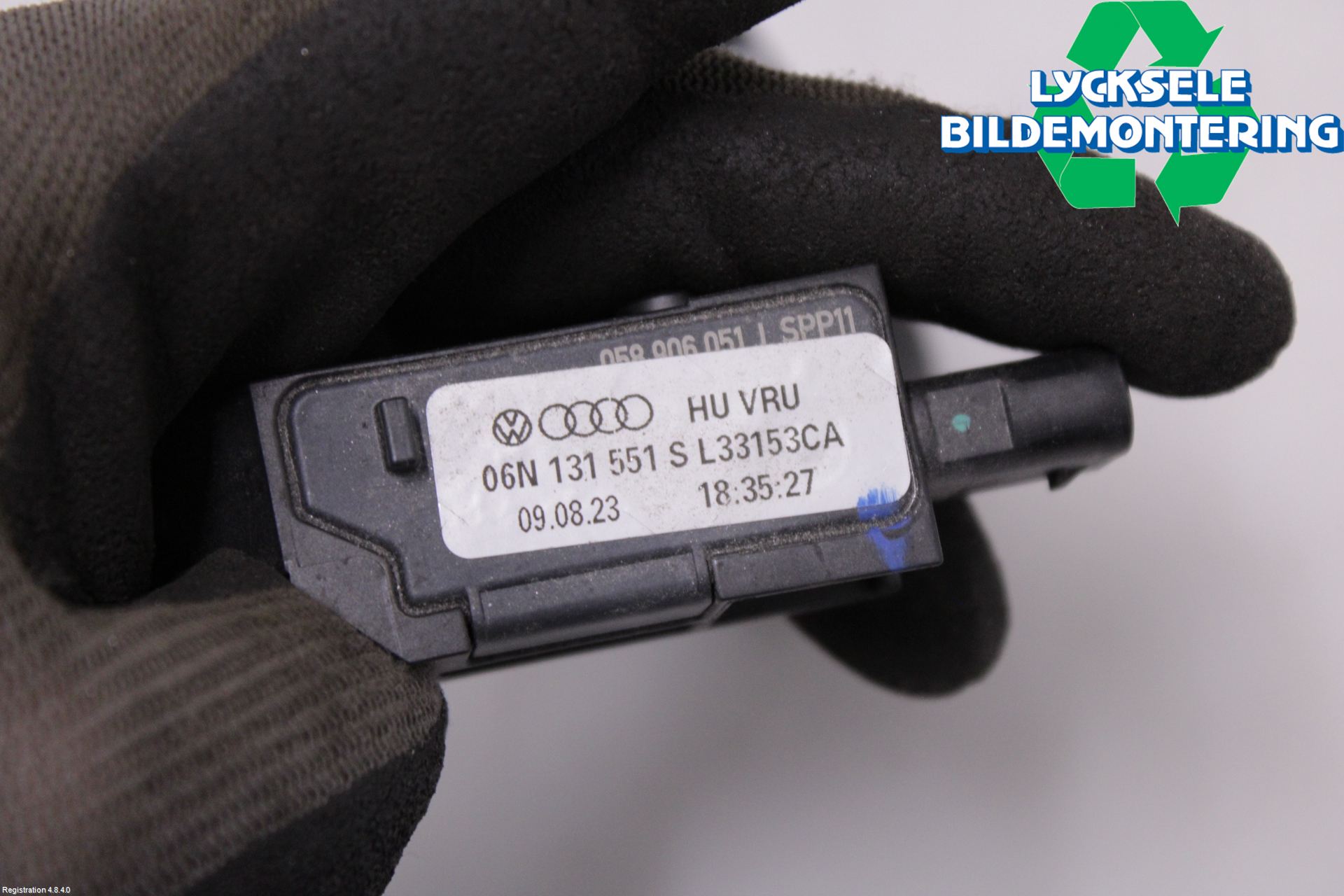 Audi A4/S4 B9 20- Givare Temp-Tryck Avgas