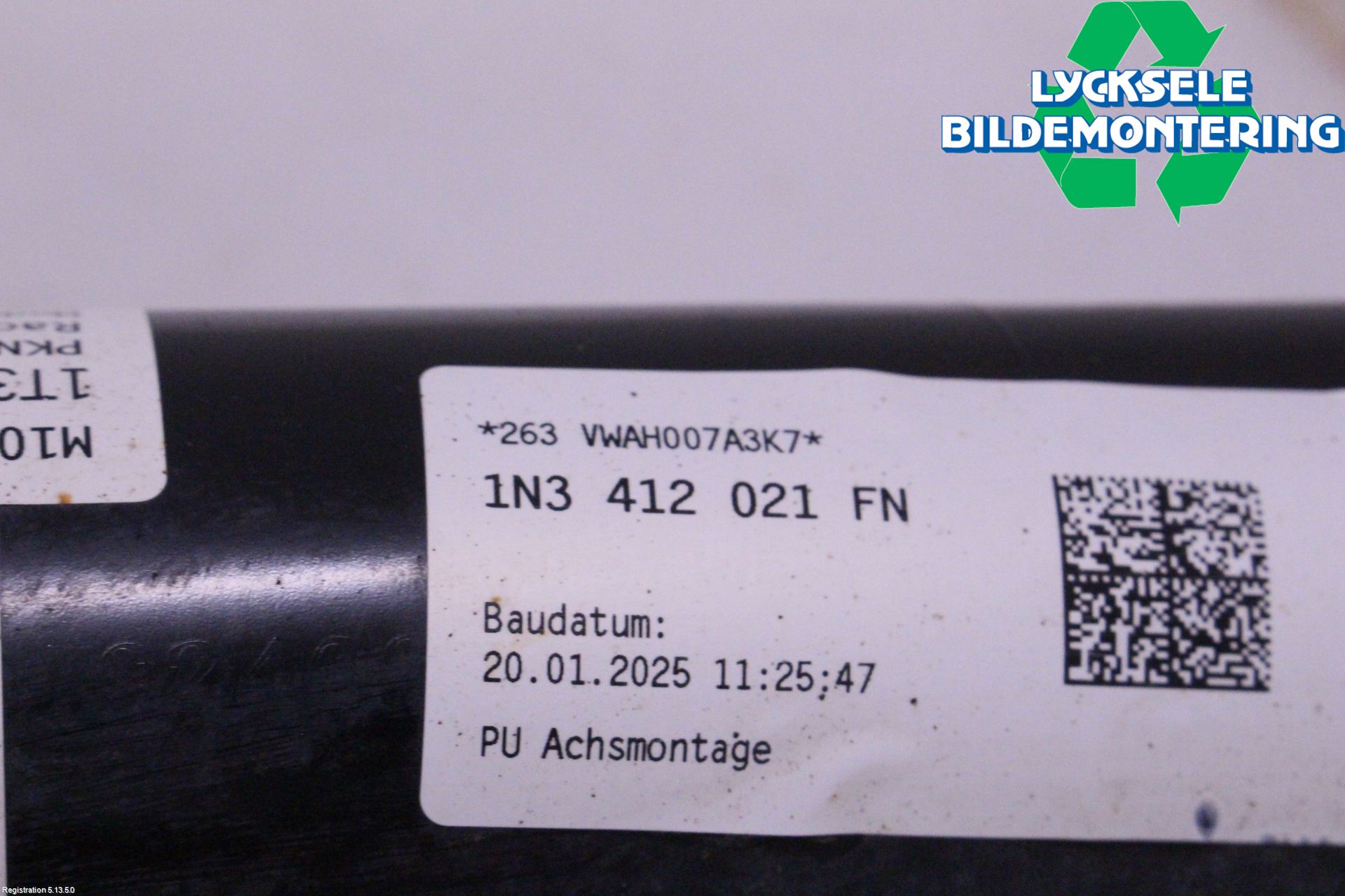 Volkswagen VW ID.5 22- Fjäderben Fram Höger
