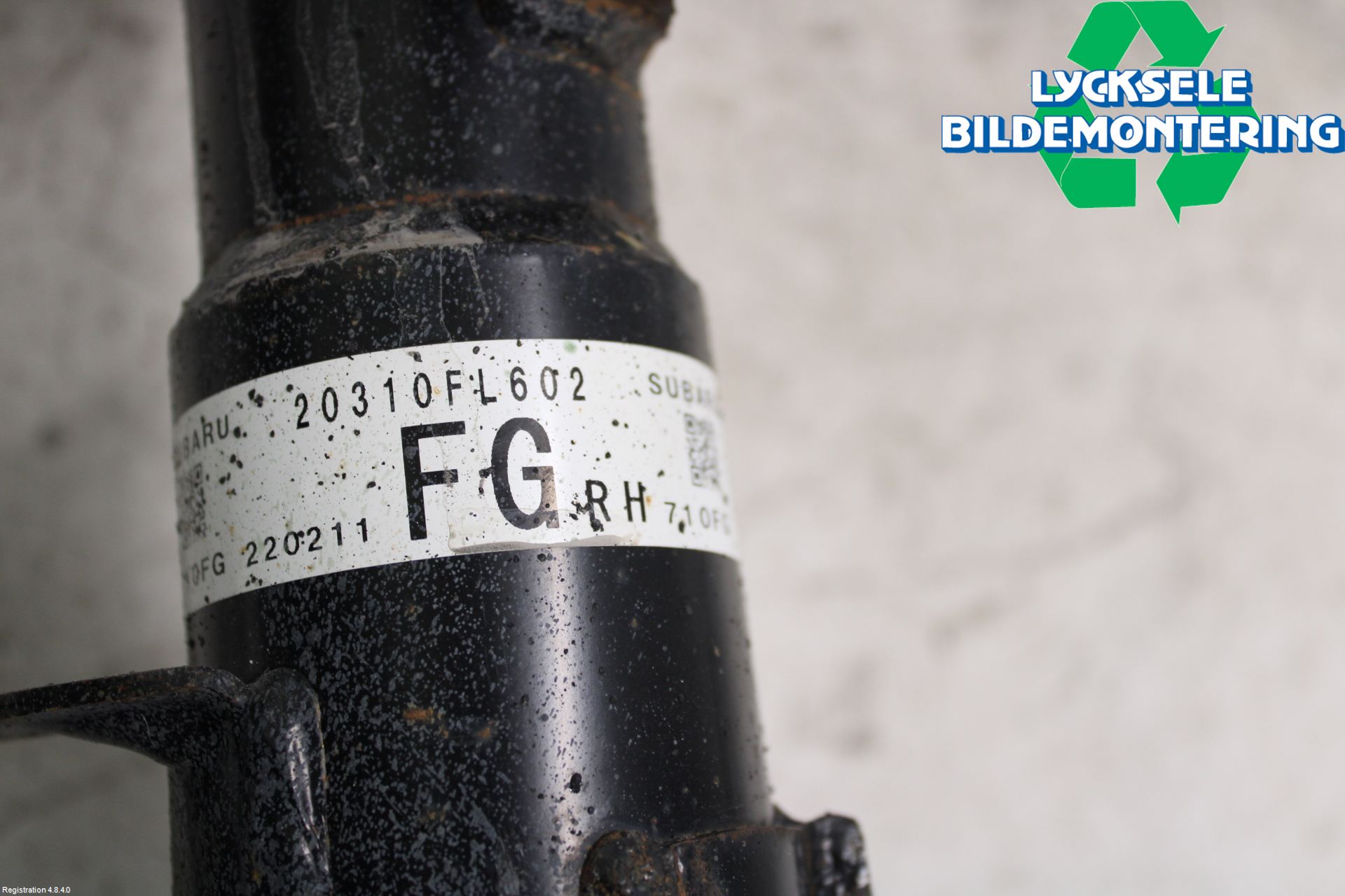 Subaru XV 18-22 Fjäderben Fram Höger