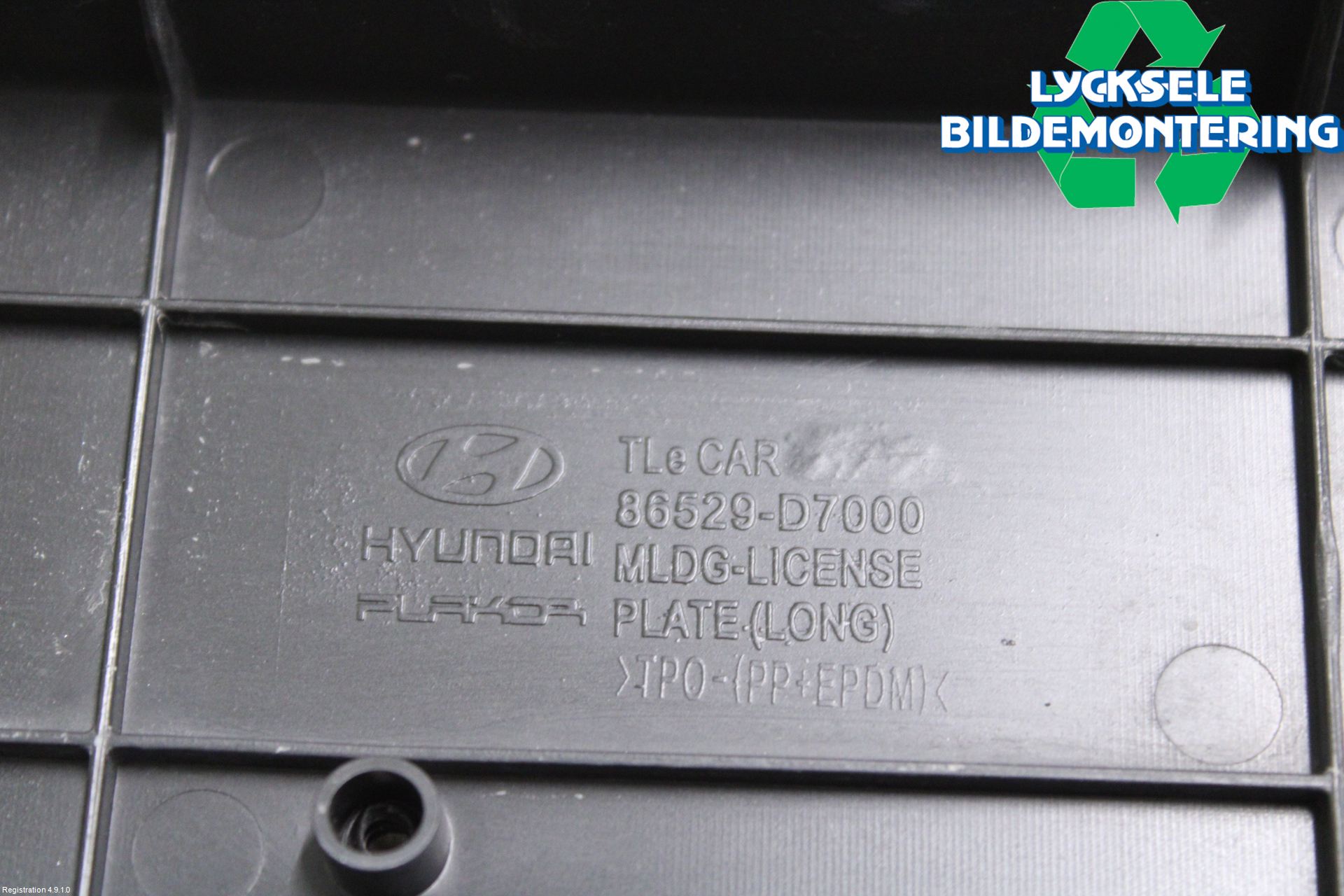 Hyundai TUCSON 05- Stötfångardel Fram Mitt