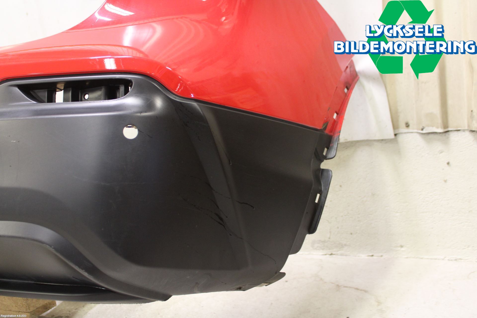 Nissan QASHQAI 17-21 Stötfångarbeklädnad Bak