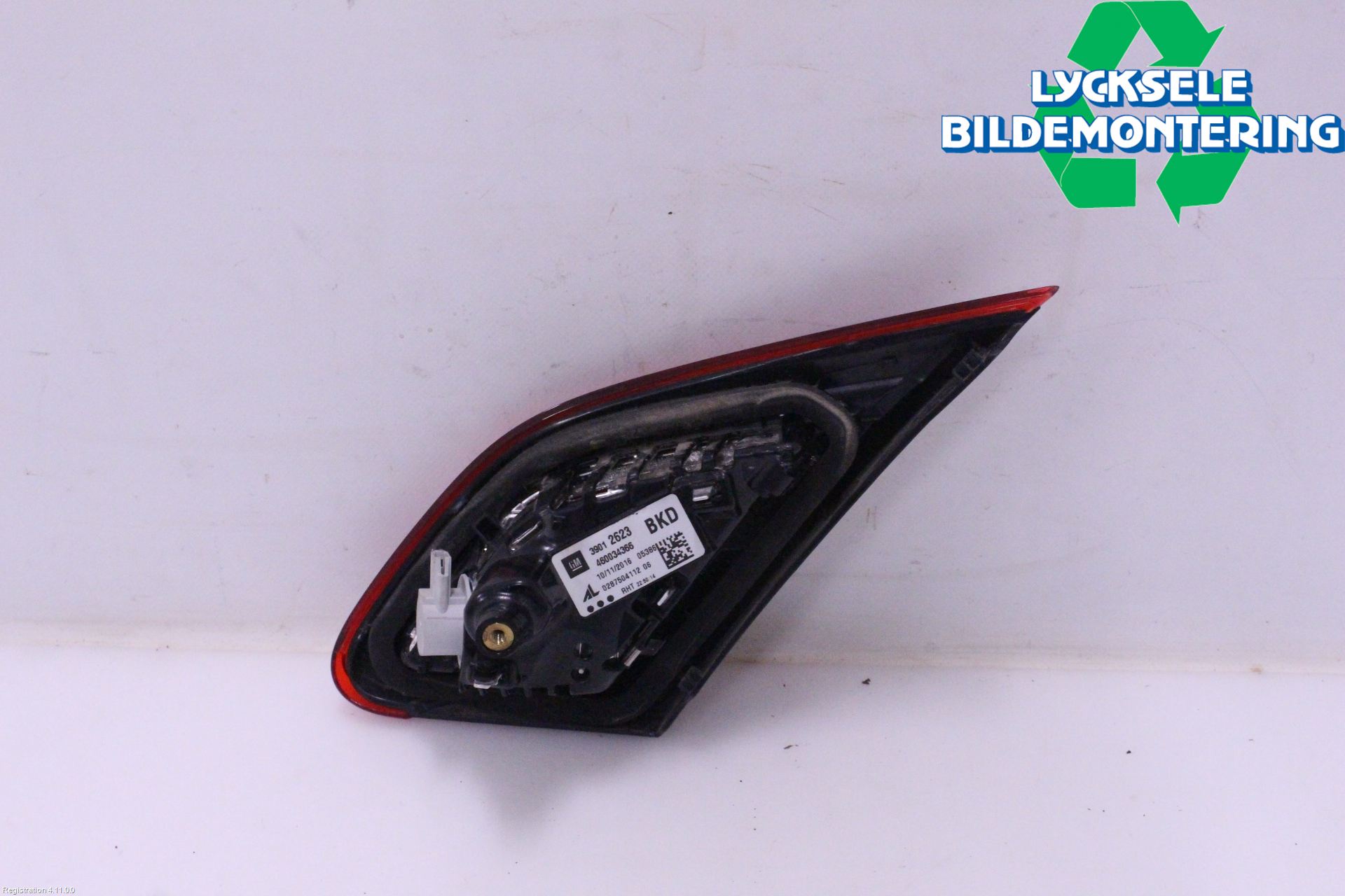 Opel CORSA E 15-19 Bakljus Lucka Vä