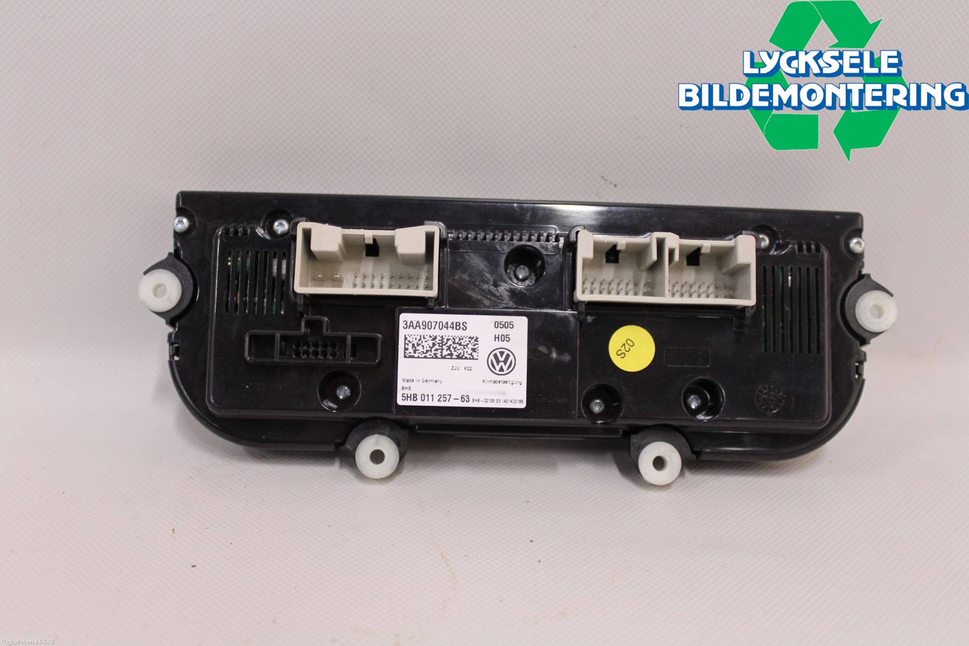 Volkswagen VW PASSAT 11-14 Ac Styrenhet Ac Manöveren
