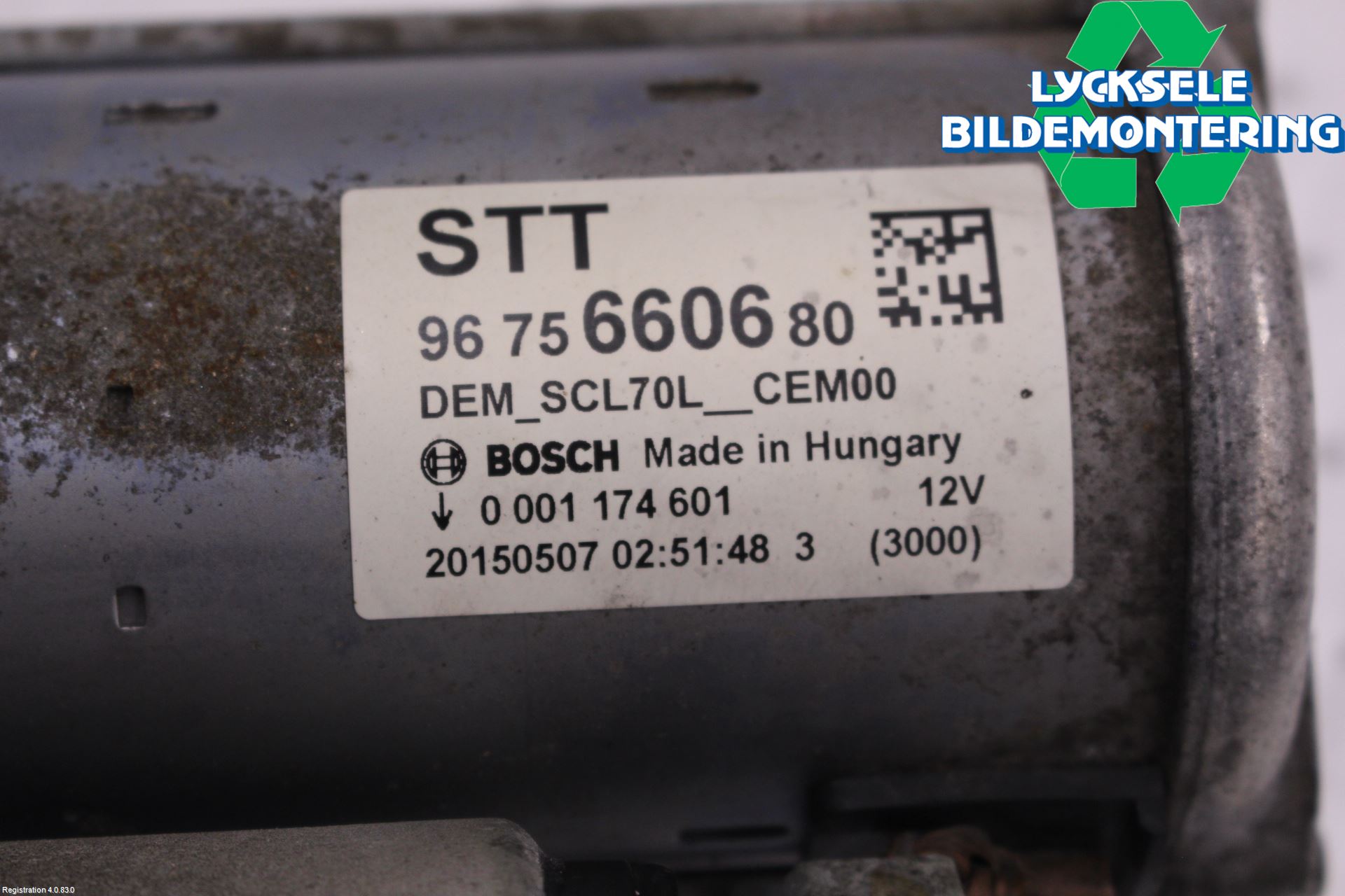 Peugeot PARTNER 16-18 Startmotor Diesel