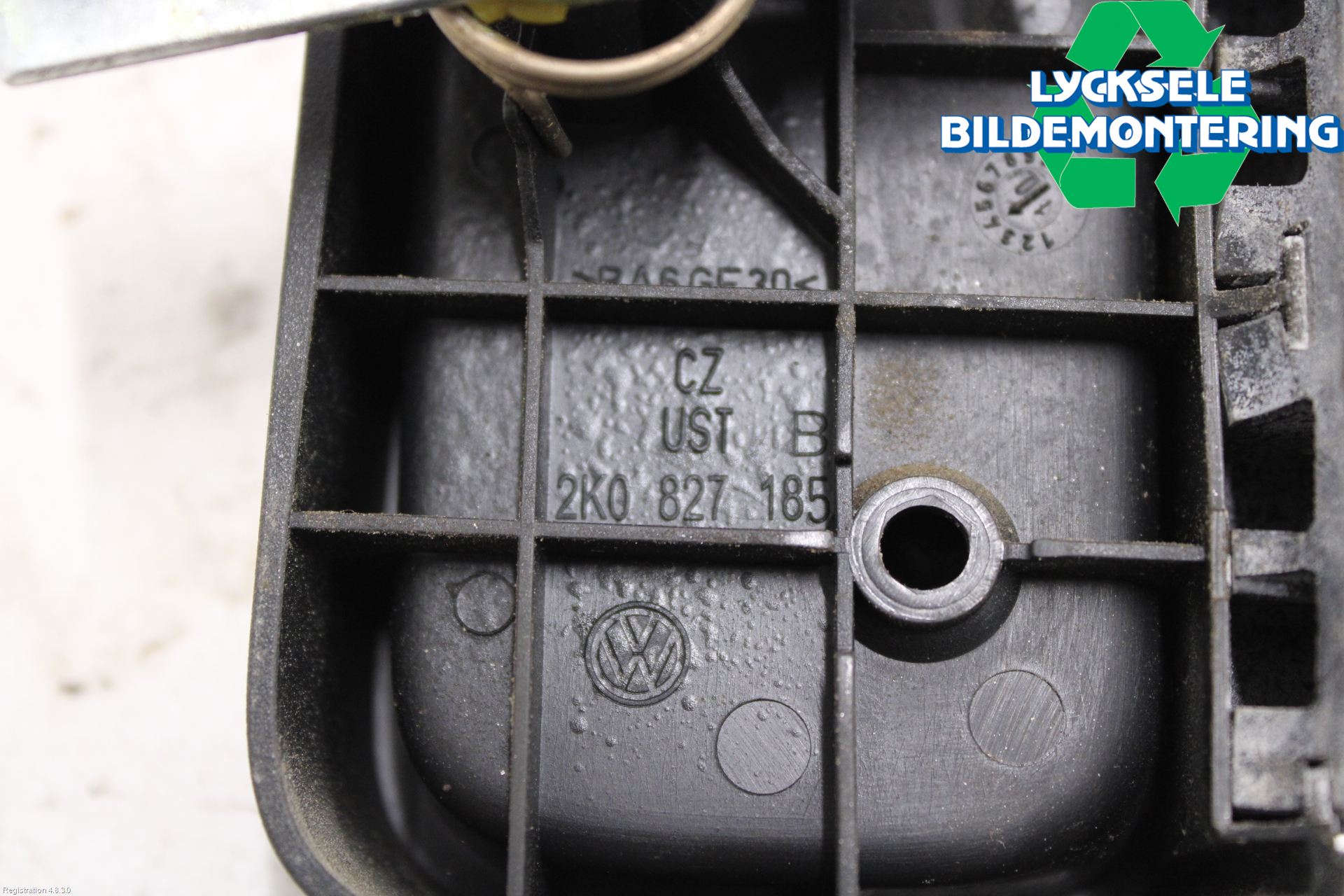 Volkswagen VW CADDY 11-15 Bakluckehandtag Inre