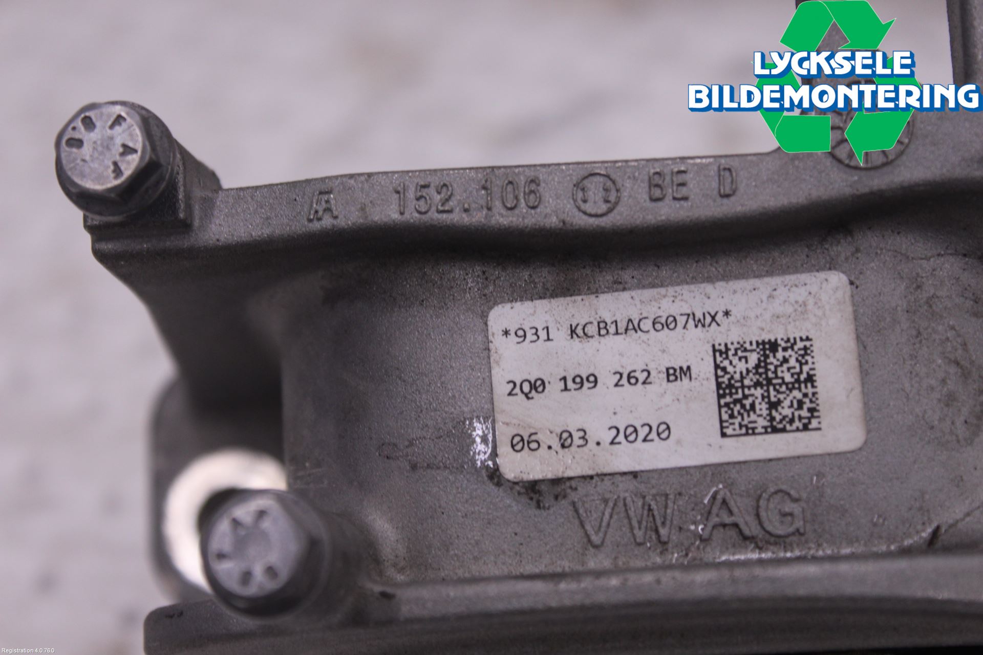 Skoda SCALA 19- Motorkudde