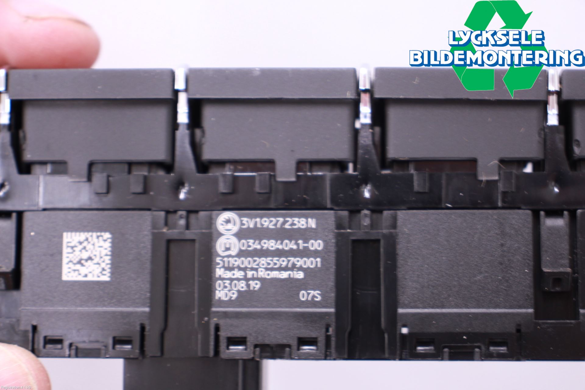 Skoda SUPERB 16-24 Strömställare Antisladd