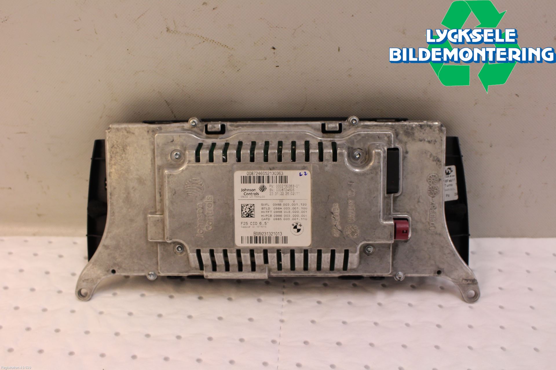 BMW X3 F25 10-17 Bildskärm