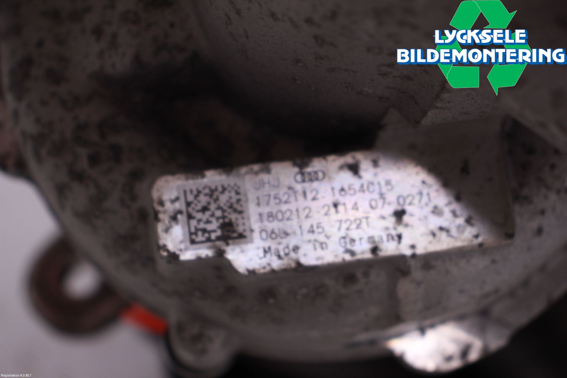 Audi A4 ALLROAD 17- Turboaggregat