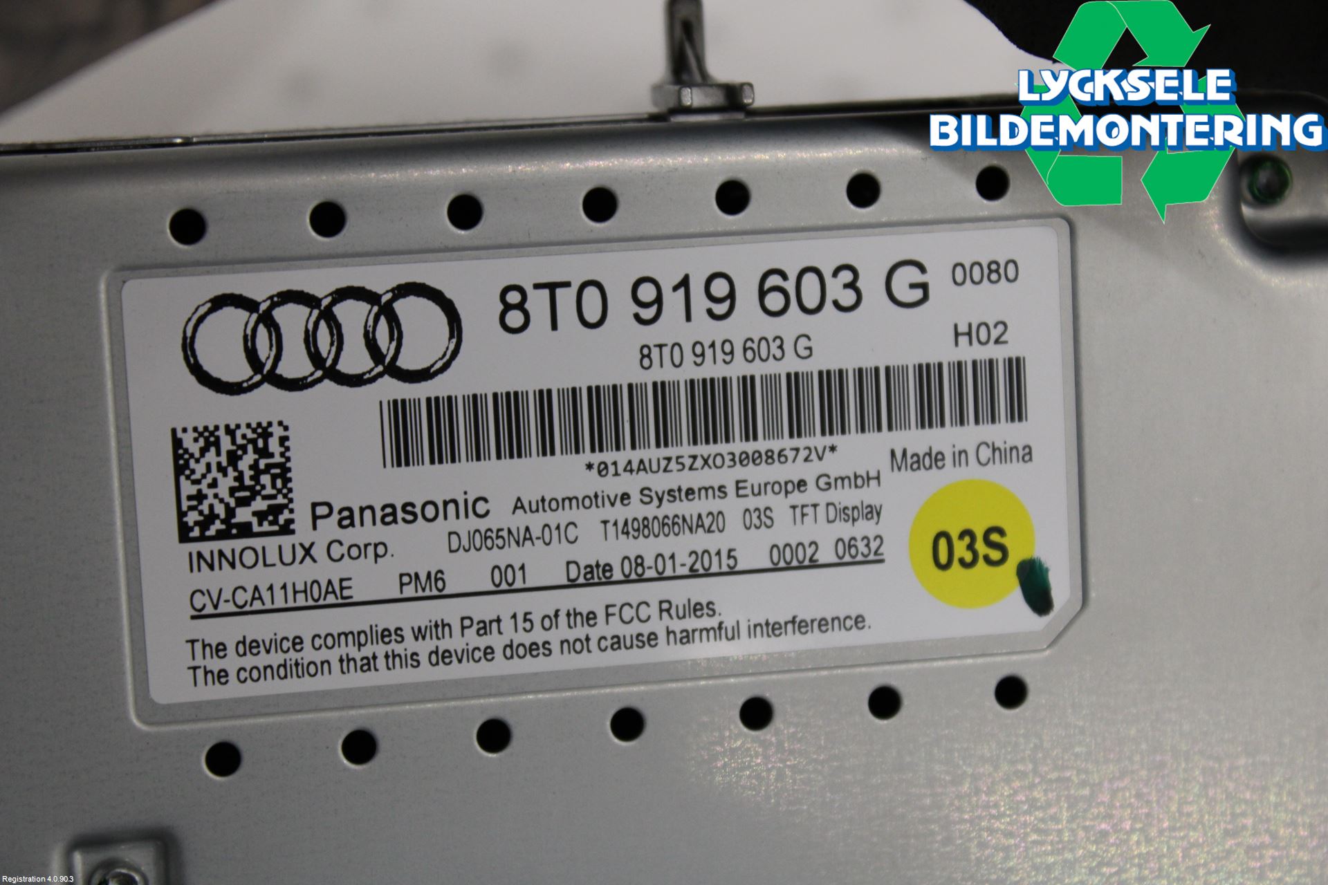 Audi A4 12-15 Färddator